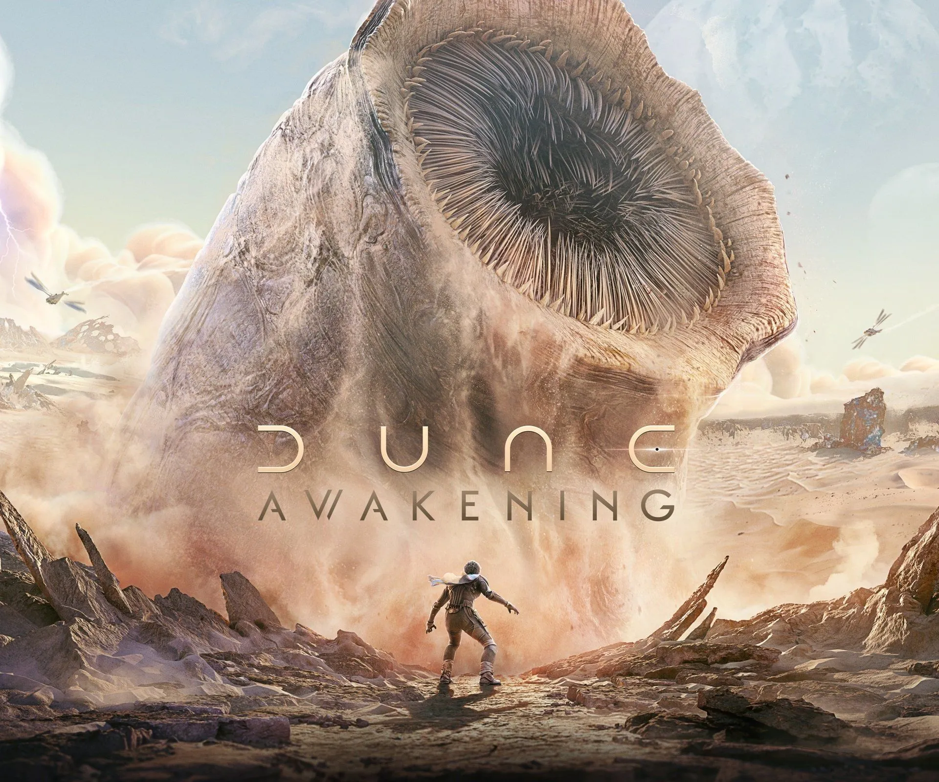 Download Video Game Dune: Awakening Sandworm HD Wallpaperx1600