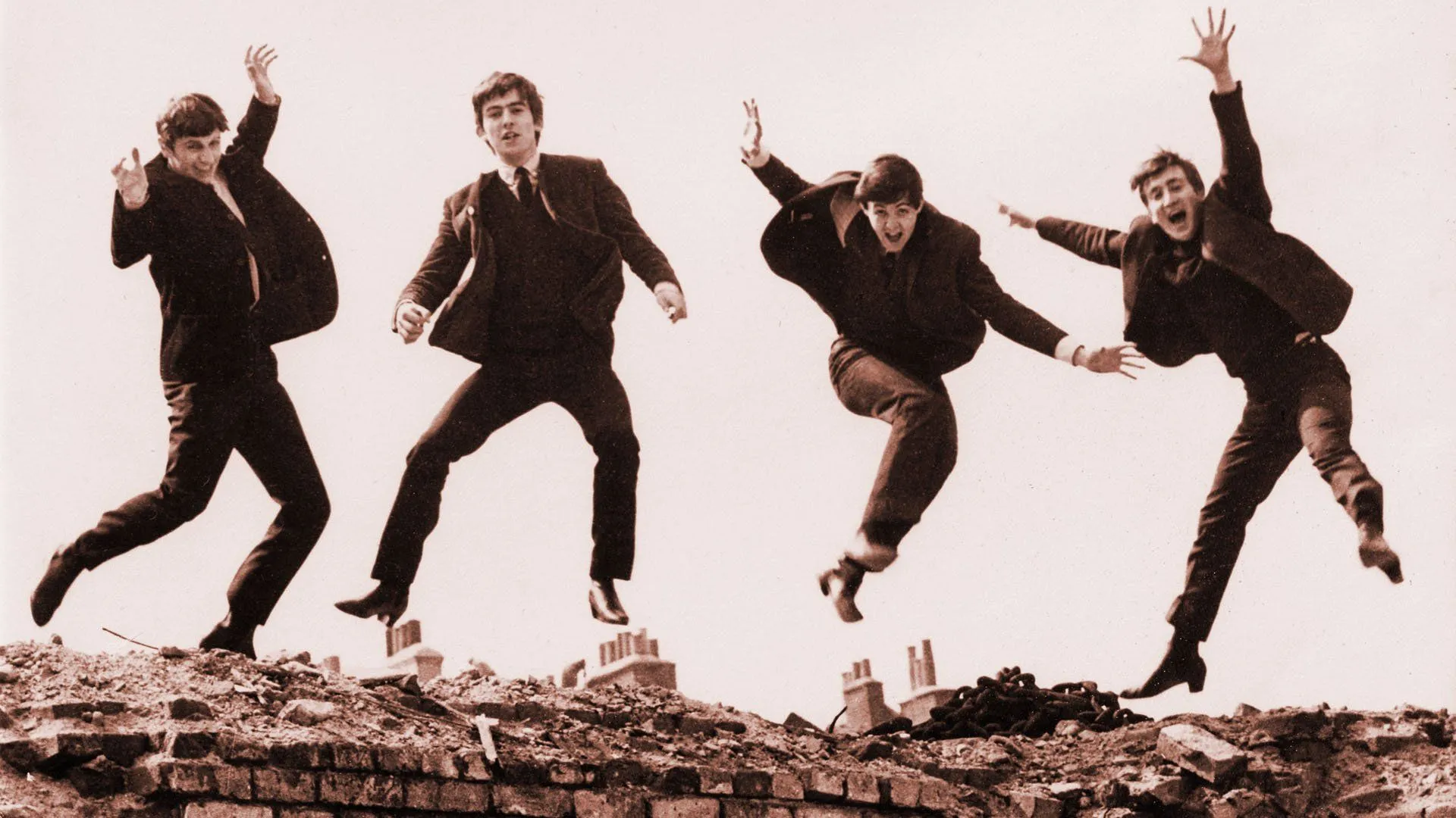 Download Music The Beatles HD Wallpaperx1080