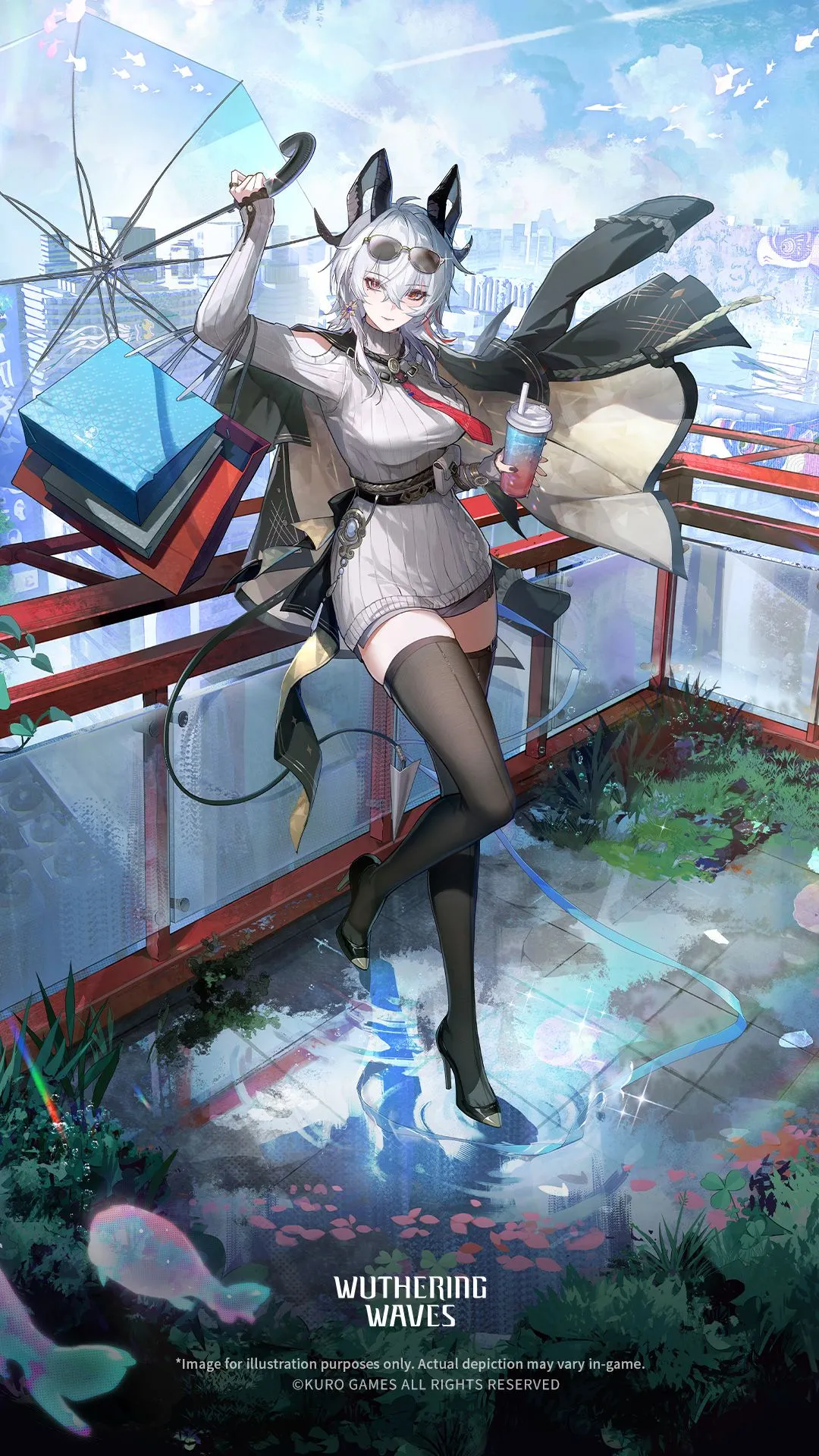 Zani's Deluxe Outfit Downtown Repose -Wuthering Waves Official Website