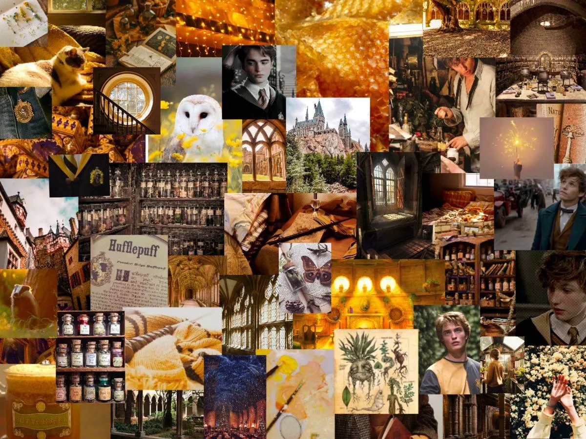 Hufflepuff Aesthetic Laptop Wallpaper Free Hufflepuff Aesthetic Laptop Background