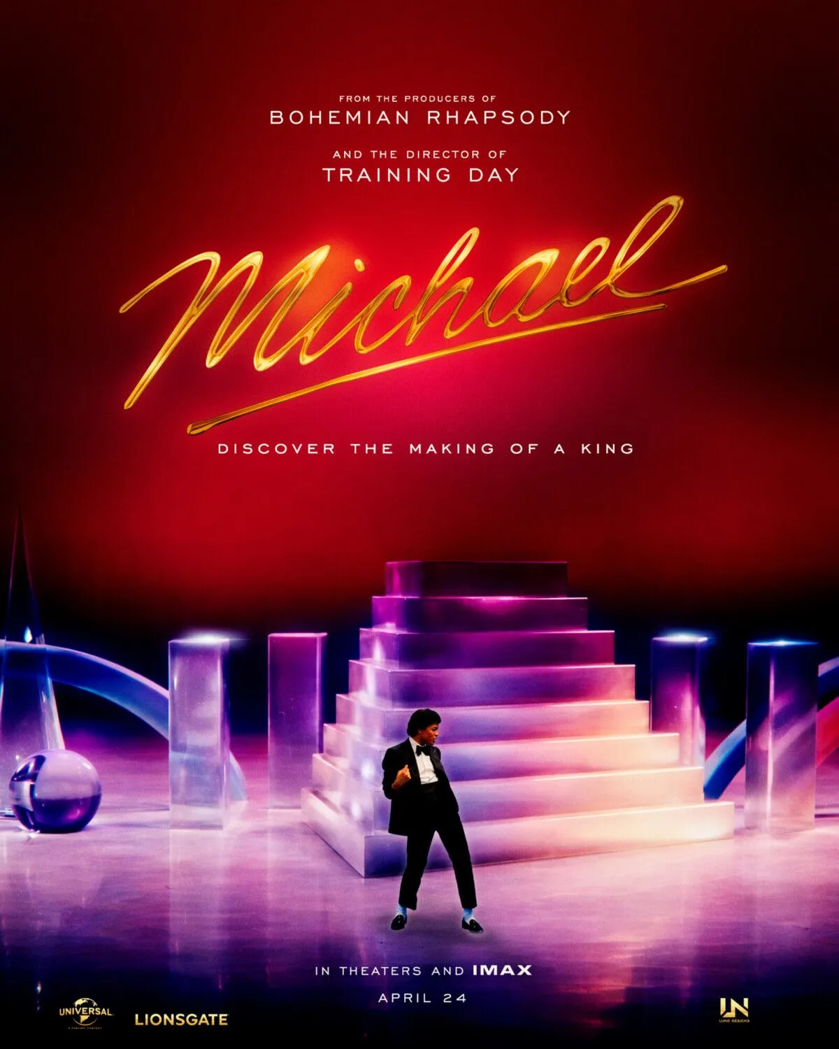 Michael movie poster Biopic