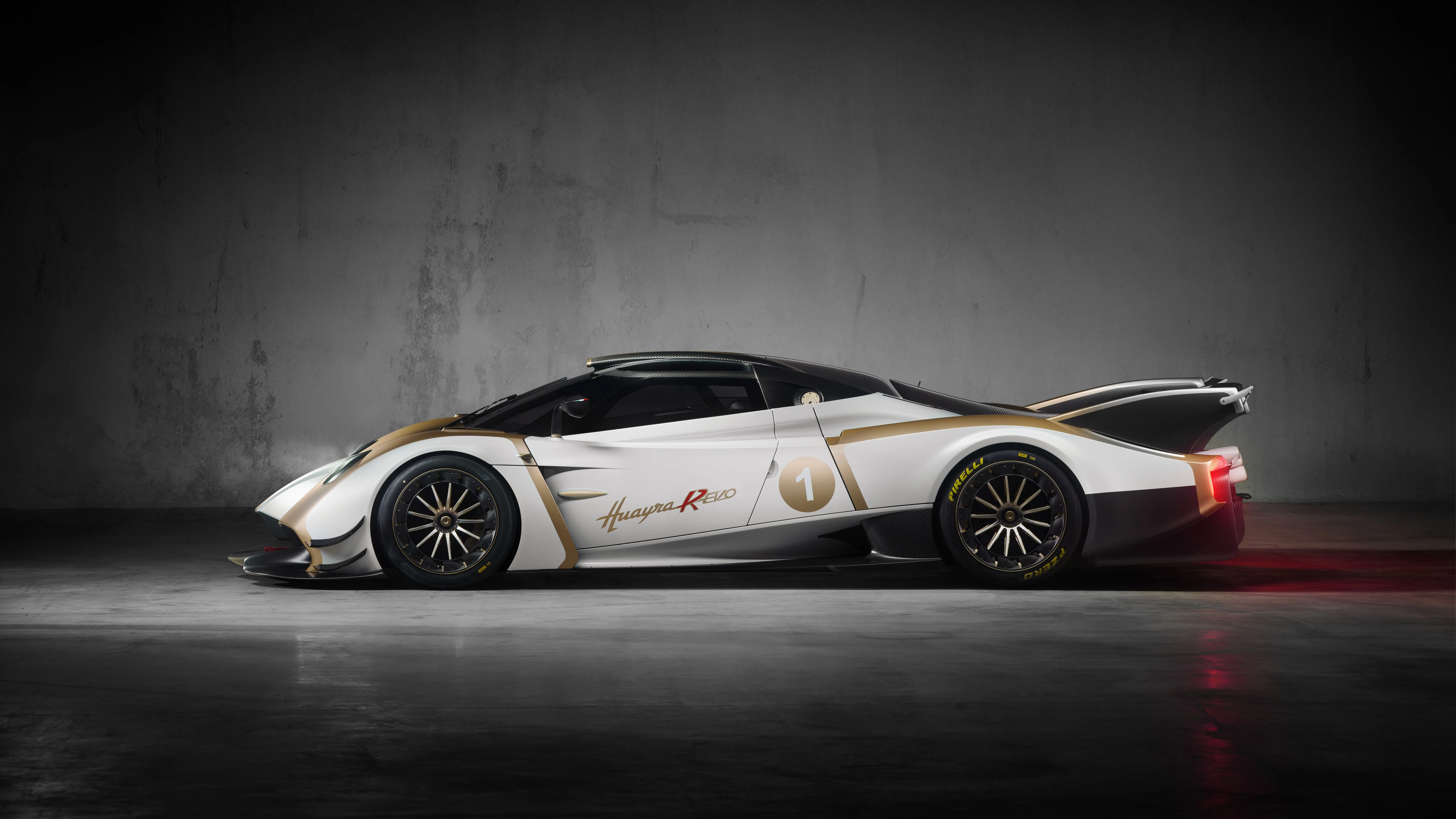 Pagani Huayra R Evo 2024 Side view Wallpaper Car Wallpaper
