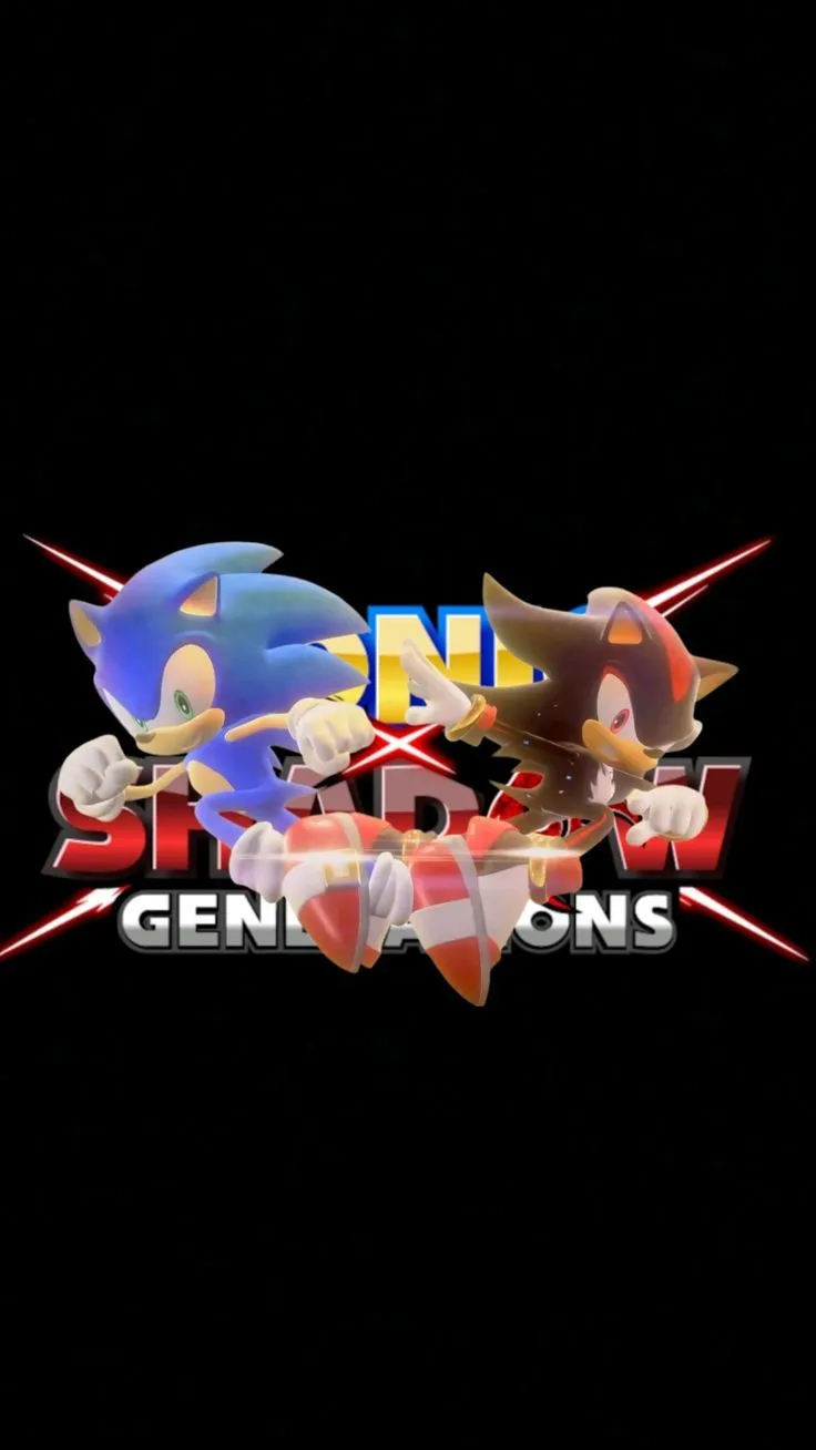 sonic x shadow generation wallpaper