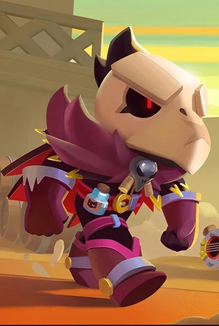 Skeleton crow