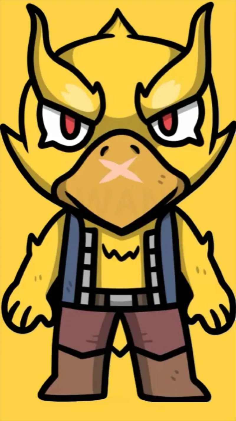 Phoenix crow, brawl stars, HD phone wallpaper