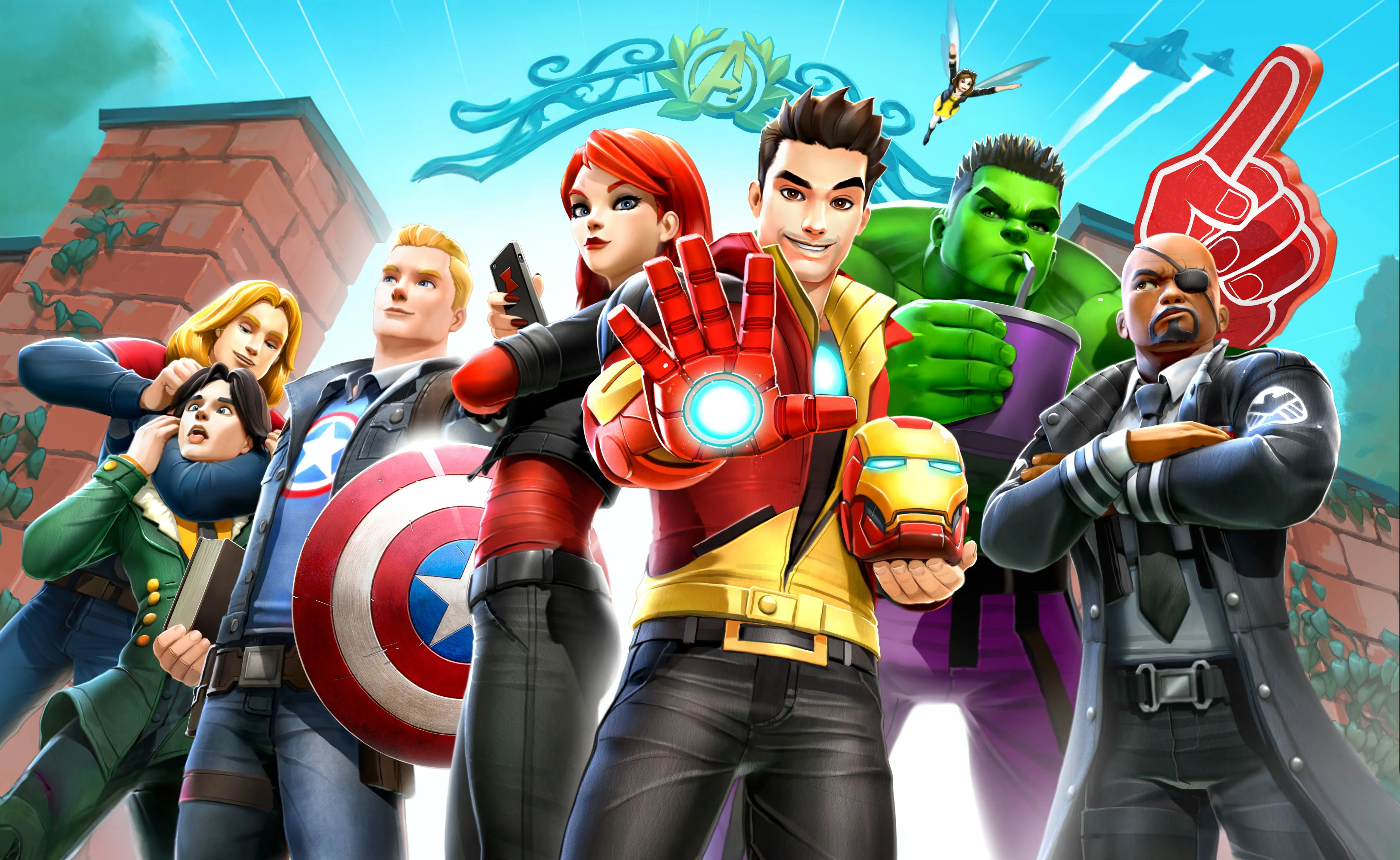 Download Avengers Academy 4k Ultra HD Wallpaperx3164