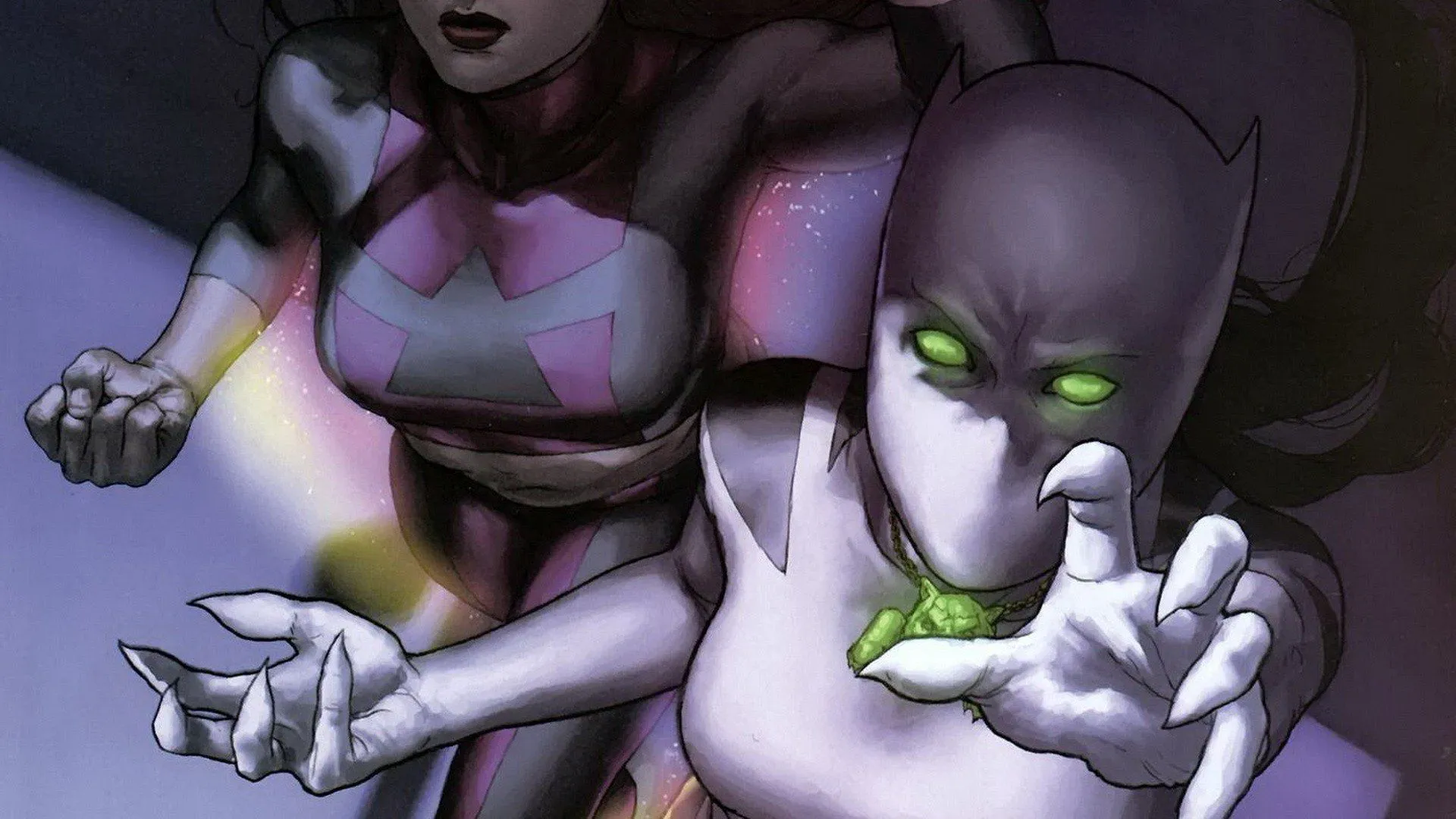 comics, White, Tiger, Marvel, Comics, Comics, Girls, Avengers, Academy Wallpaper HD / Desktop and Mobile Background