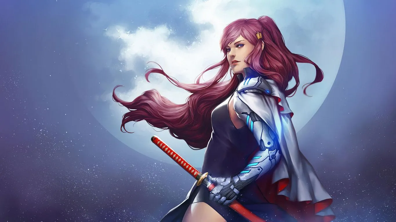Katana Samurai Girl 4k Laptop HD , HD 4k Wallpaper Image, Background, Photos and Picture