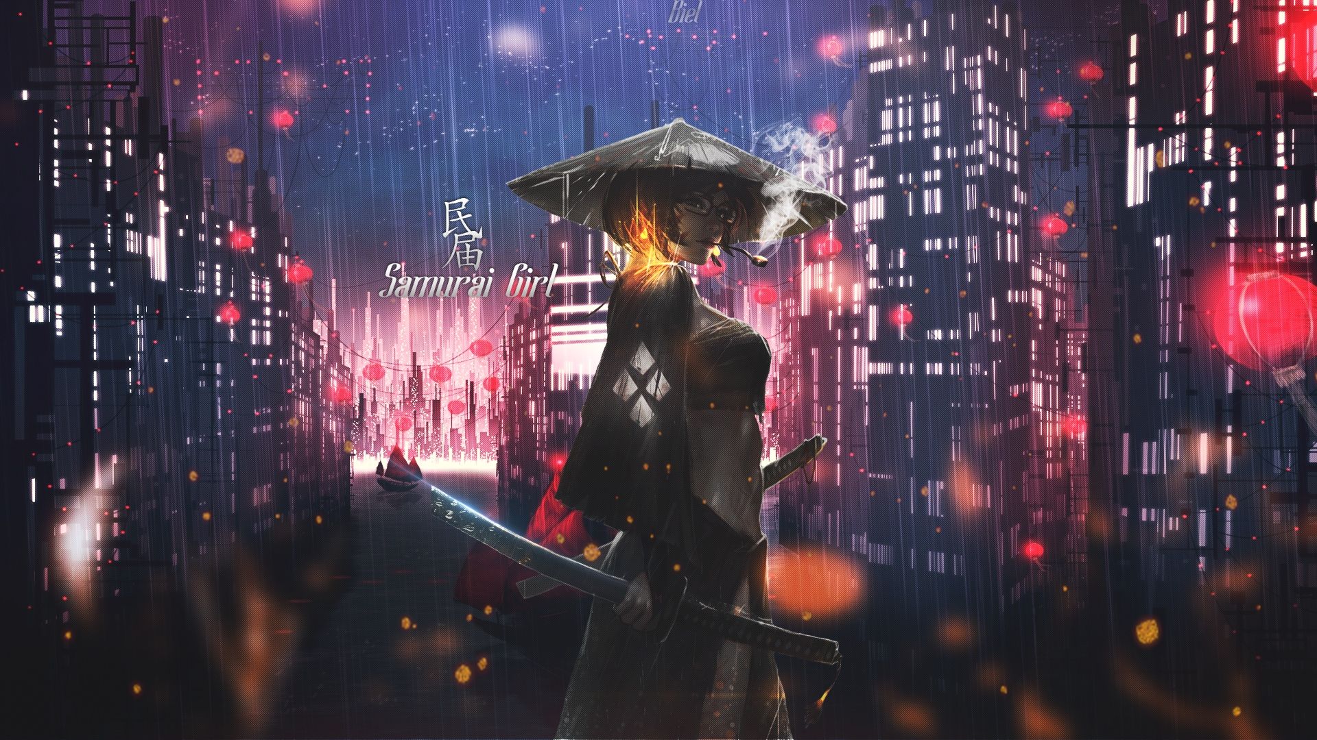 Samurai Girl Wallpaper Samurai Girl Wallpaper Download