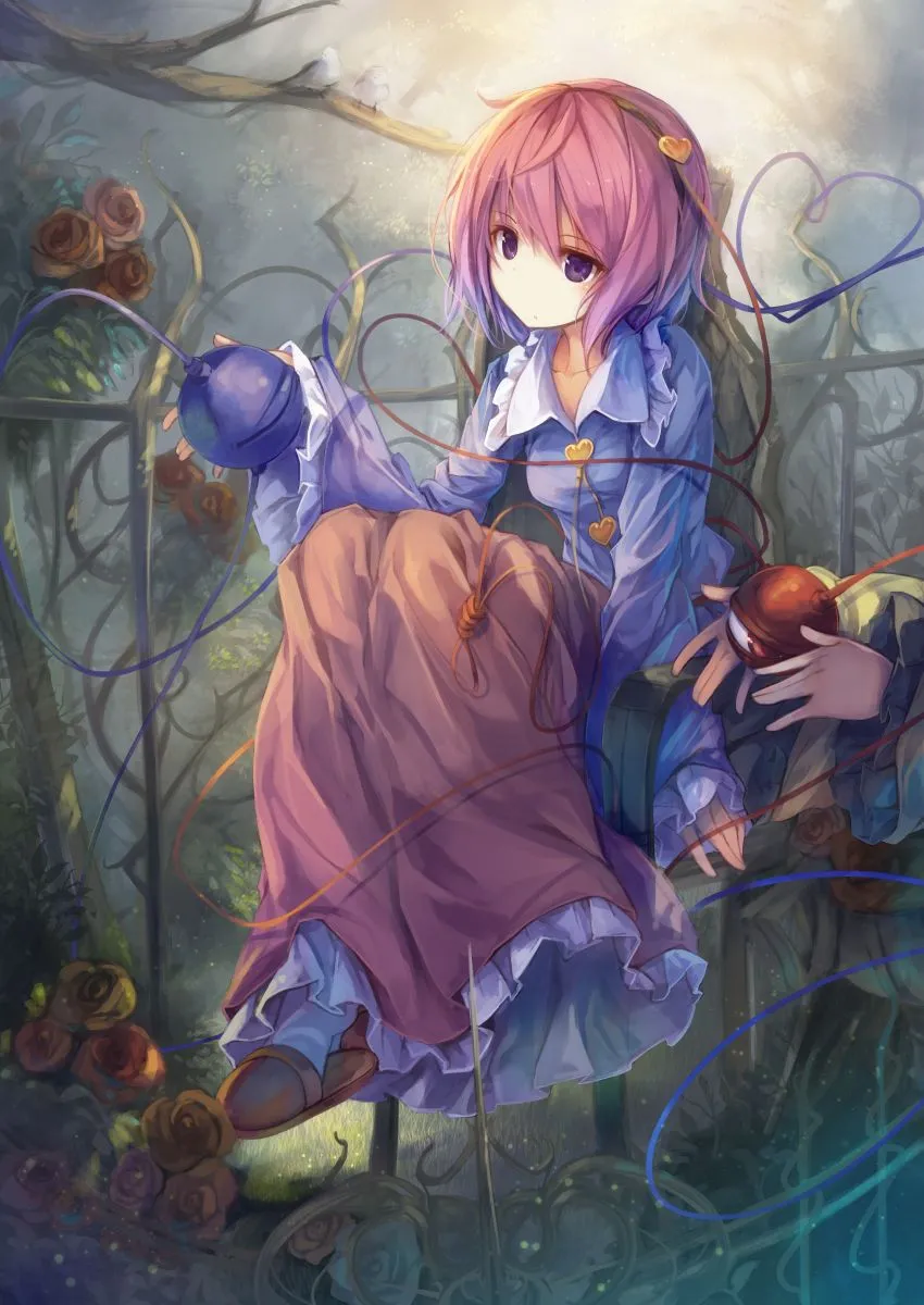 Komeiji Satori (Satori Komeiji) Wallpaper by Fal Maro Anime Image Board