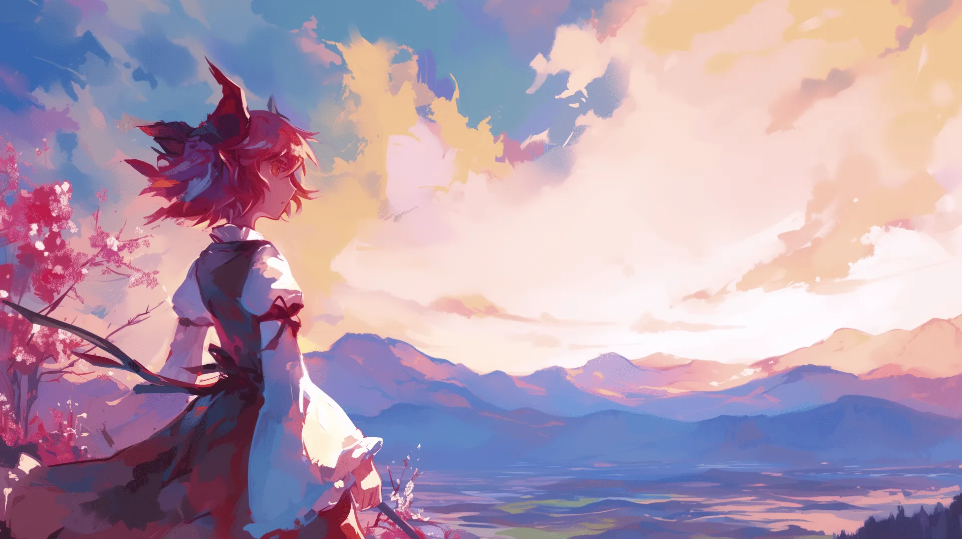 Satori Komeiji HD Touhou Anime Wallpaper