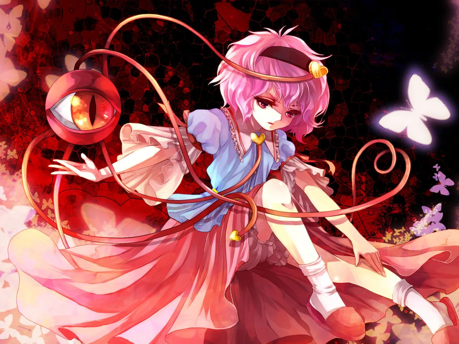 Komeiji Satori (Satori Komeiji) by Awa Toka Anime Image Board