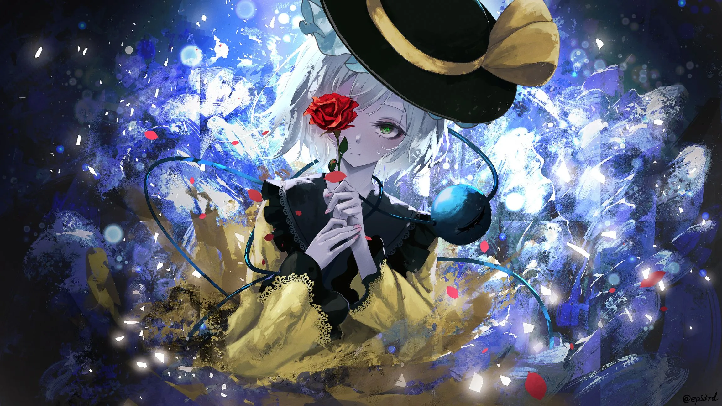 Download Koishi Komeiji Anime Touhou HD Wallpaper