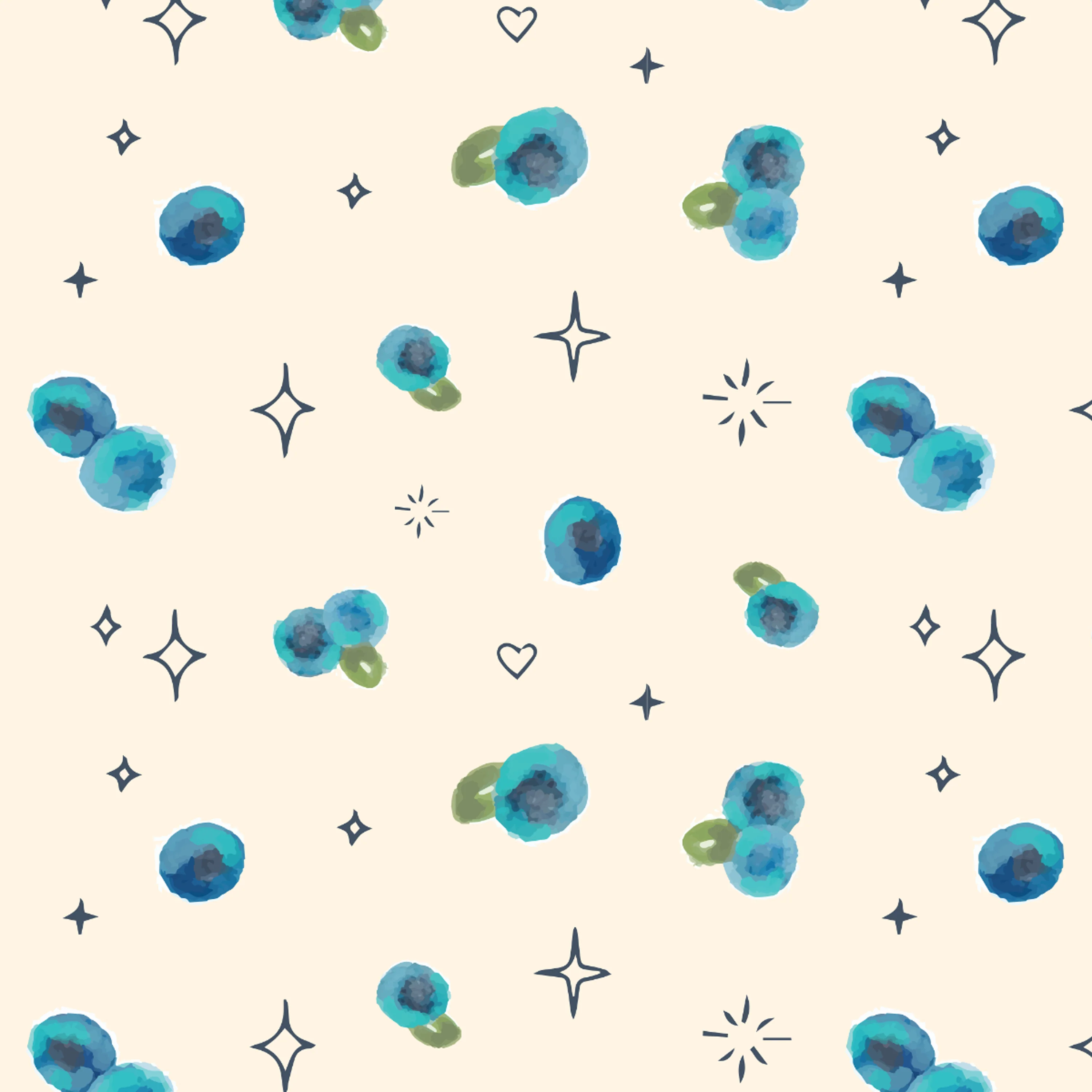 Blueberry Fizz. Dizzy With Excitement