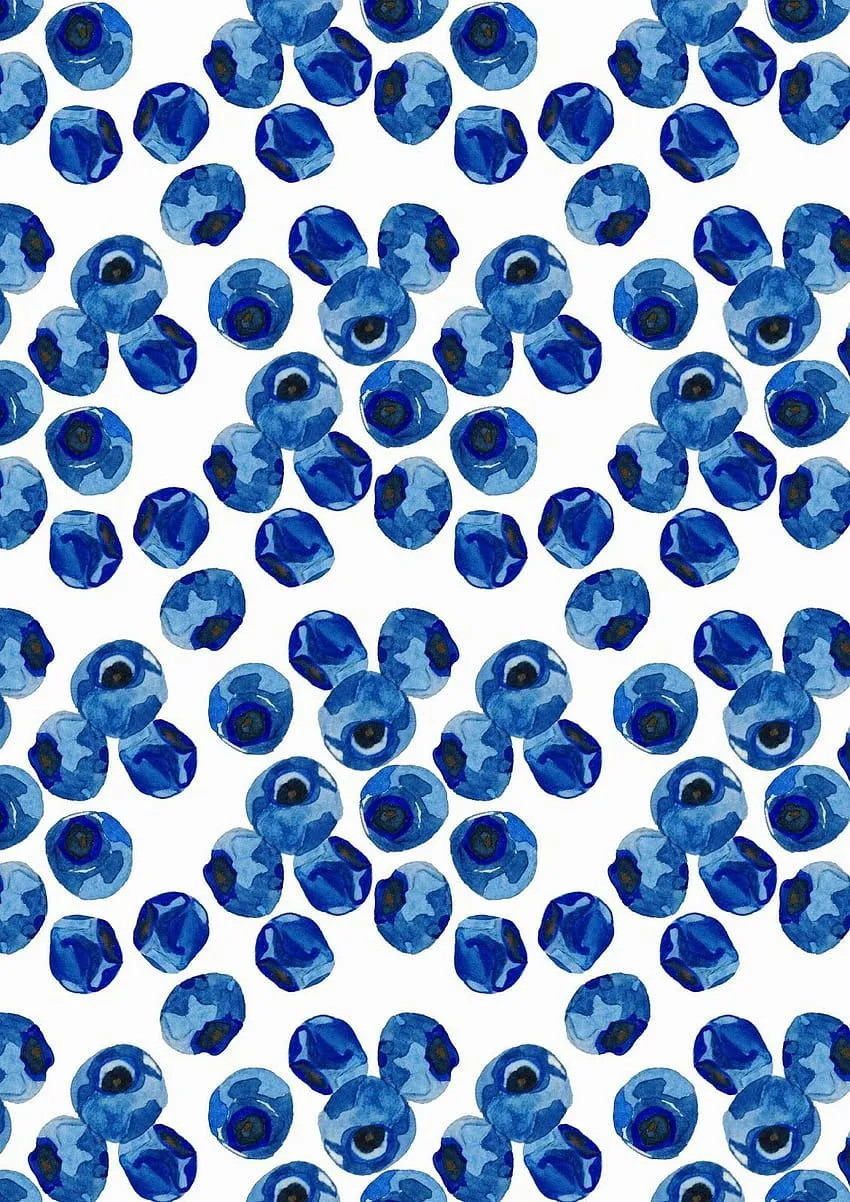 Kawaii Blueberry HD phone wallpaper