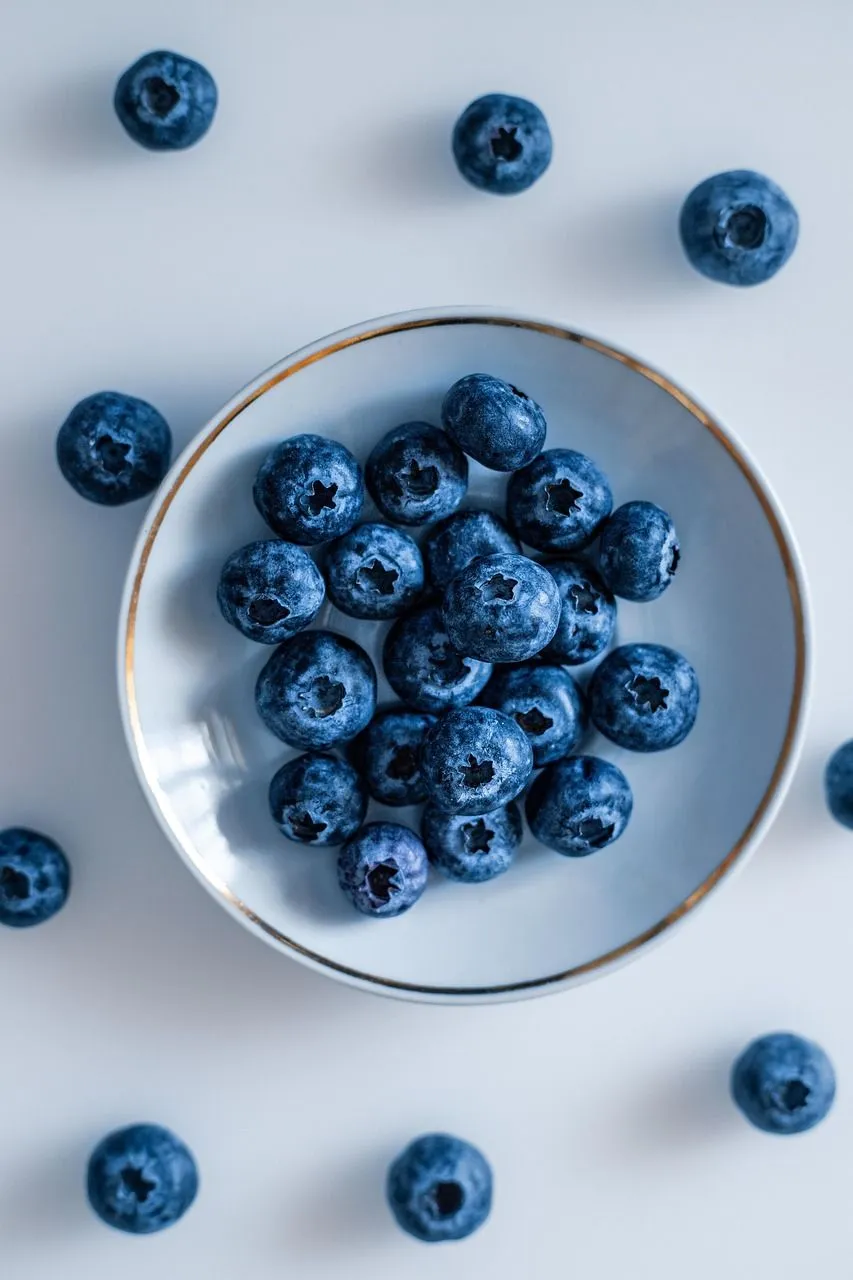 Blueberries Fruit Plate