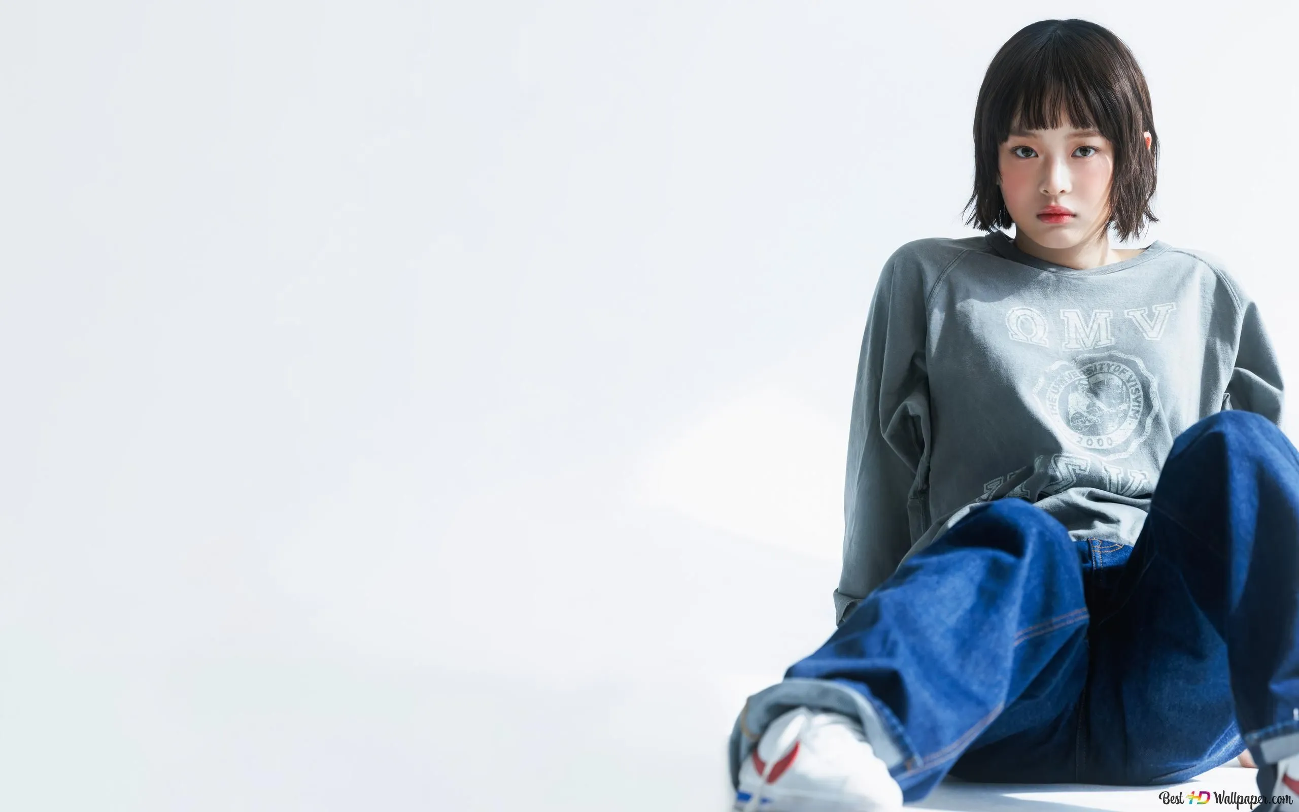 NewJeans' Hanni for 'How Sweet' Album Shoot 4K wallpaper download