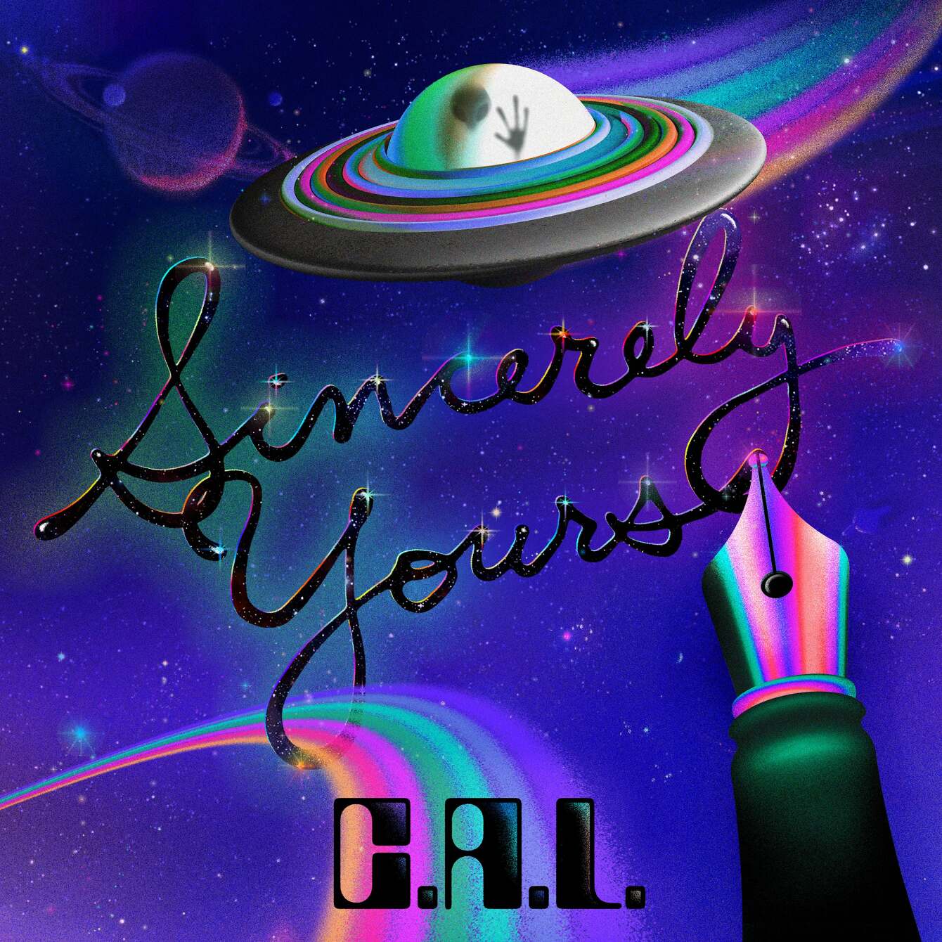 Sincerely Yours' EP cover illustration