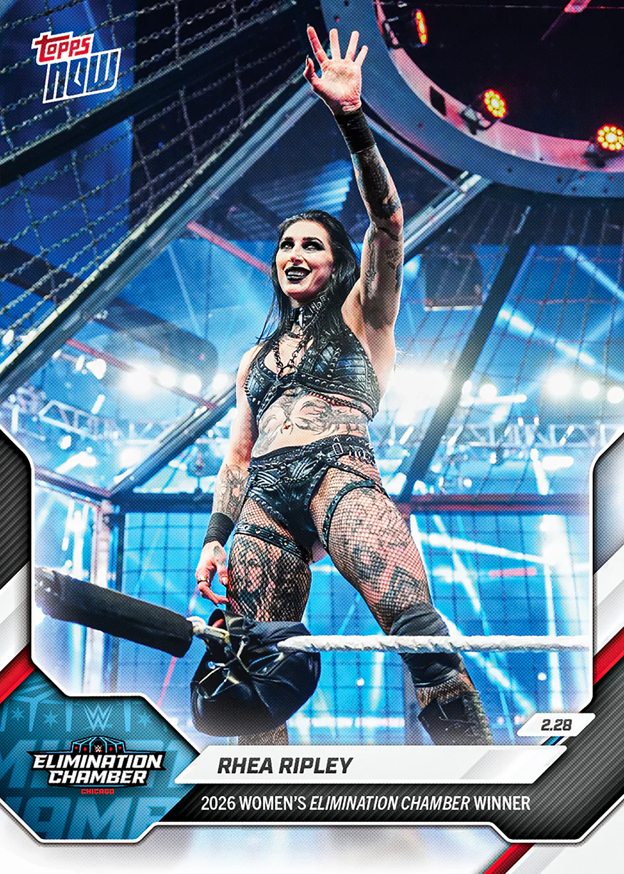 Rhea Ripley WWE Topps NOW® 22: 3702