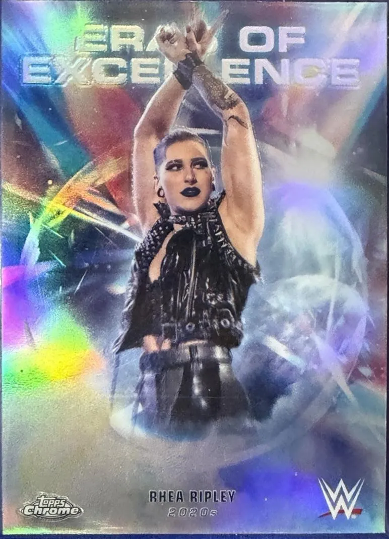Rhea Ripley [Refractor] #ERA 27 Prices Topps Chrome WWE Eras Of Excellence