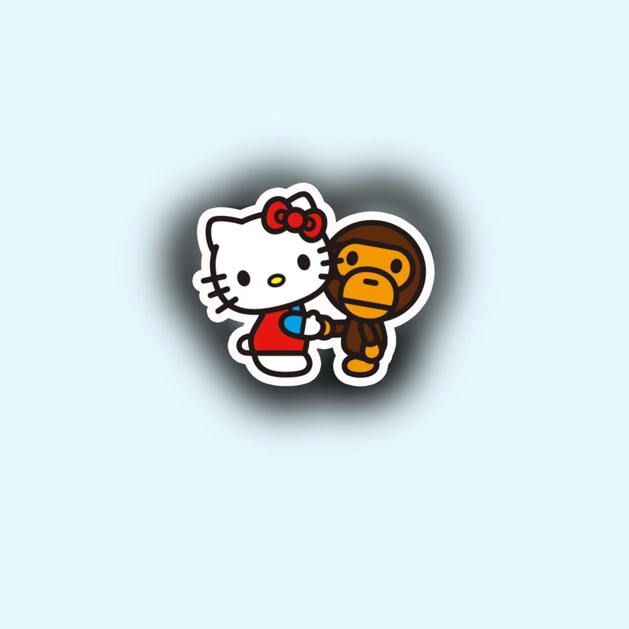 Hello Kitty Baby Milo sticker