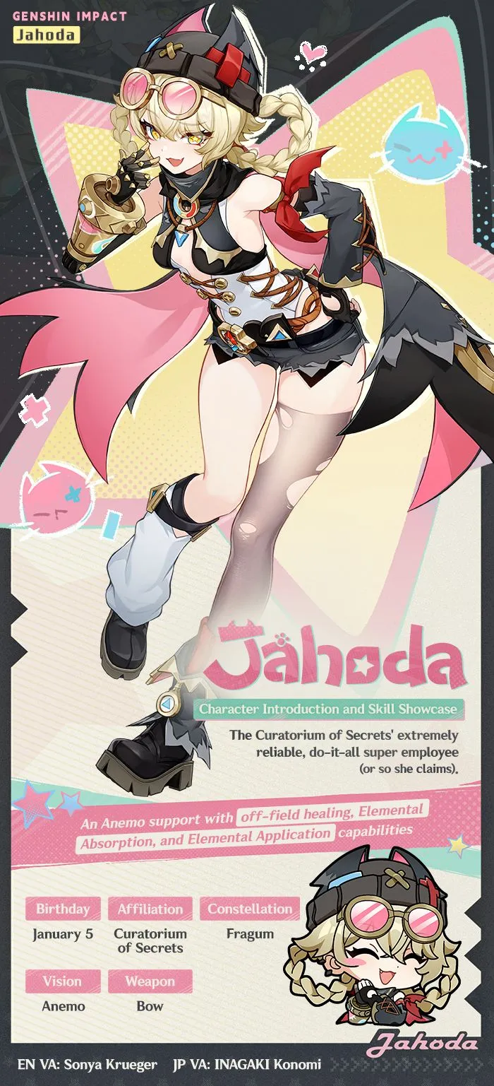 Character Introduction and Skill Showcase: Windthreading Shadow Jahoda. Genshin Impact Guides and News