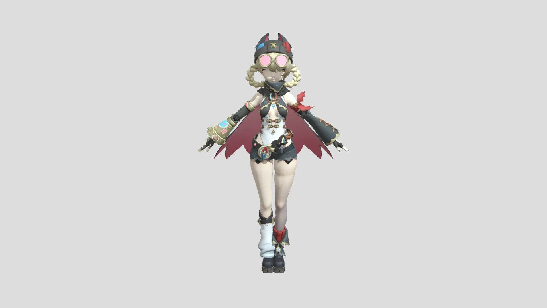 Genshin Impact: Jahoda (self Editing) Free 3D Model By Kimvinh040276 [03389a2]