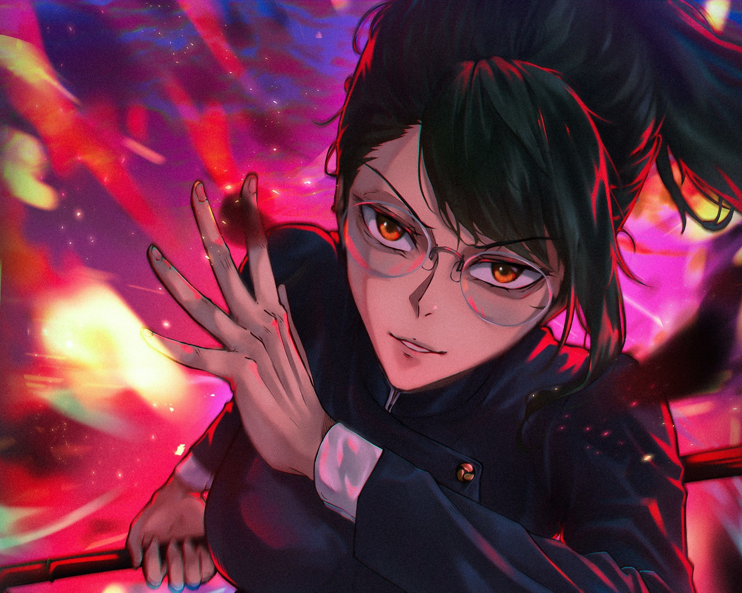 Maki Zenin From Jujutsu Kaisen HD Wallpaper