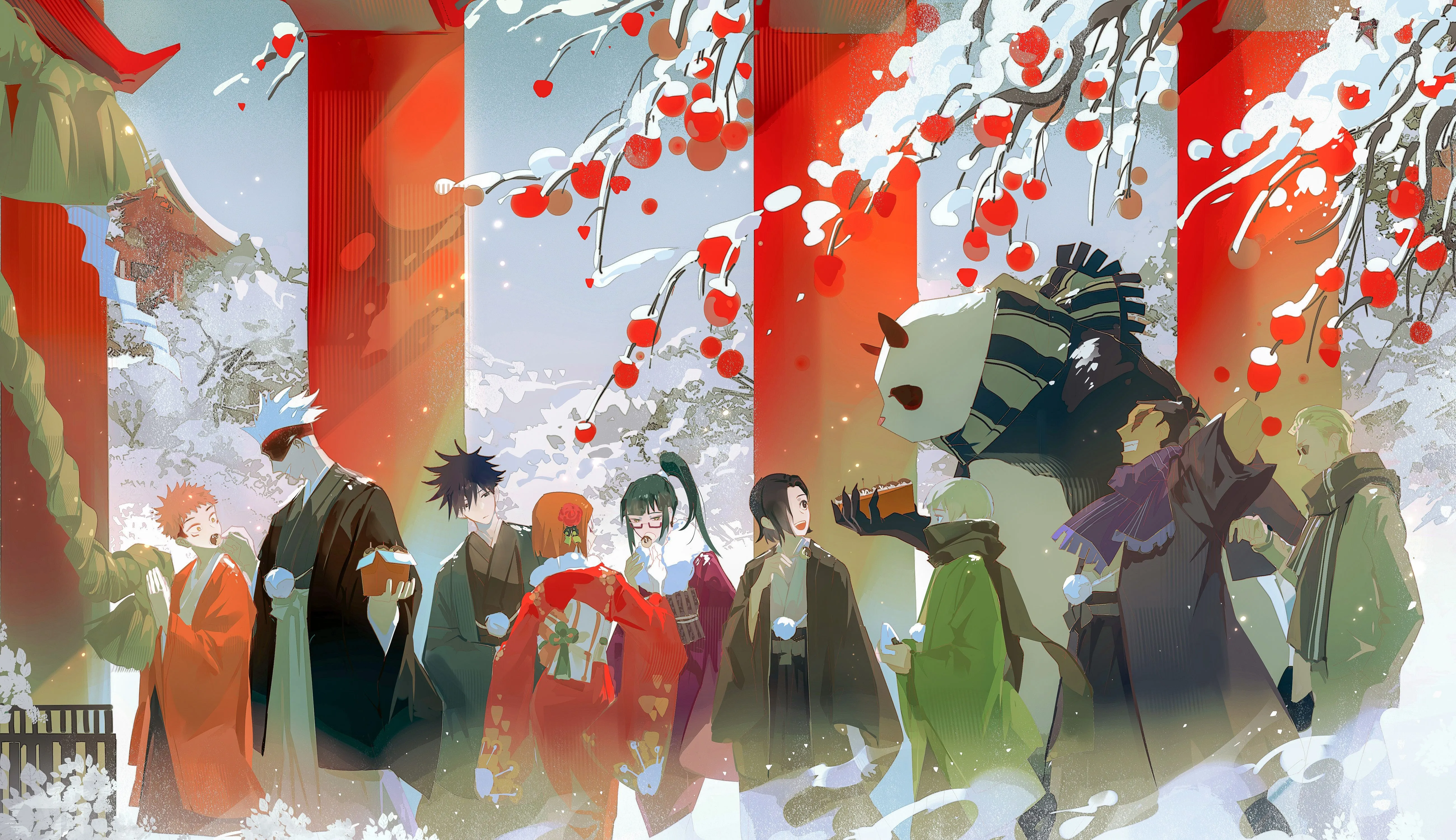 Desktop wallpaper: Anime, Jujutsu Kaisen 0, Maki Zenin 4K free download for PC. 1069757