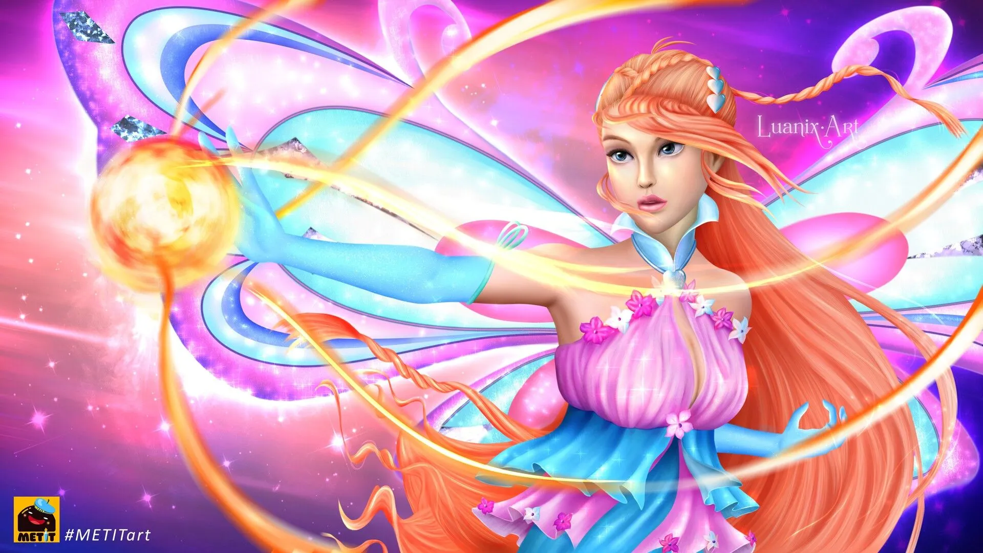 Glenn Truong BLOOM CLUB FAN ART