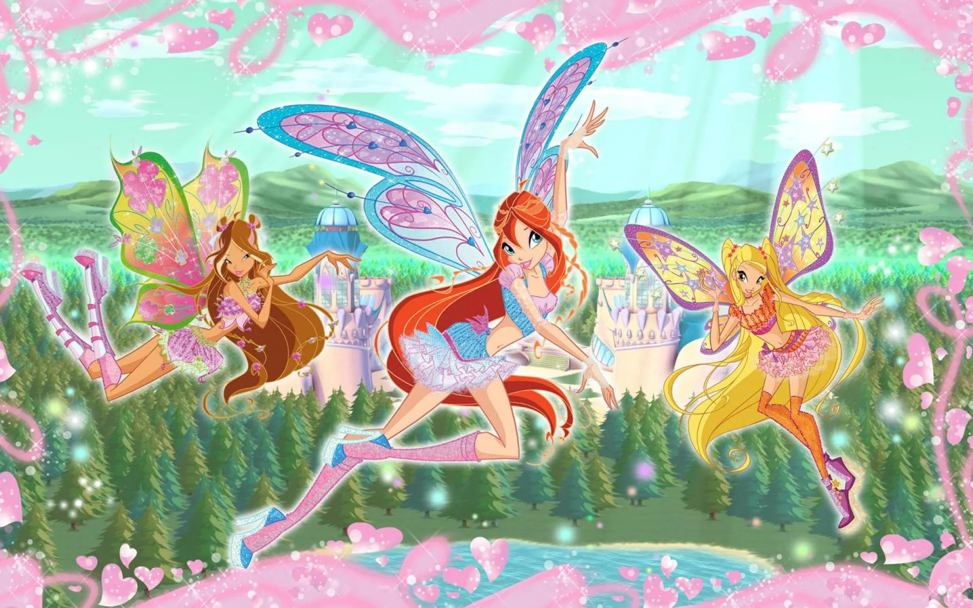 Winx Club Widescreen Wallpaper, High Definition, High Quality, Widescreen