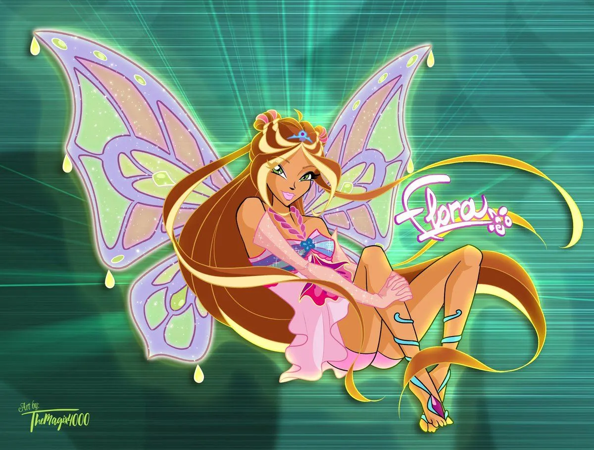 A wild Flora Enchantix has arrived