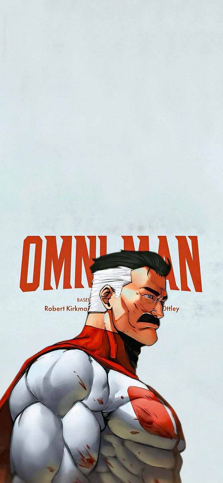 Brutal Hero Omni Man Invincible Profile Wallpaper