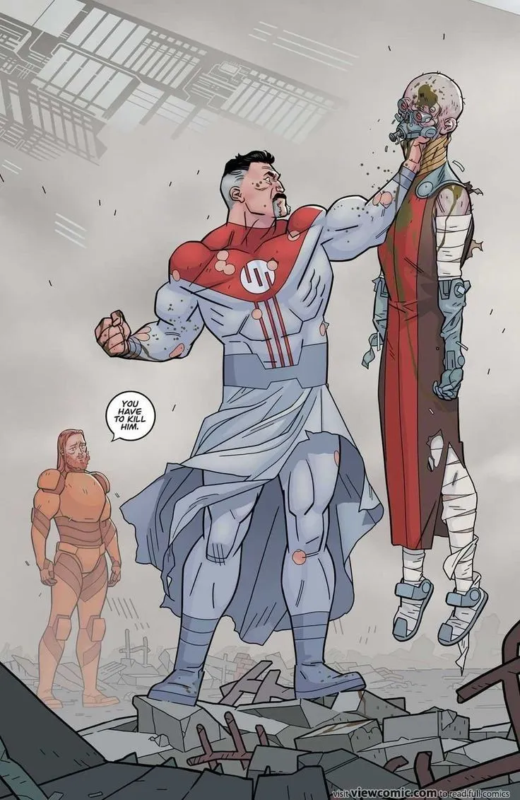 Omni Man Nolan Grayson Is Beyond Just Evil Superman Him And Mark's Character Growth Throughout Invincible Is Amazing