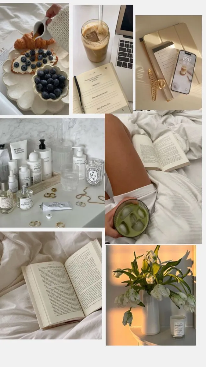 Clean girl collage. Simple collage, Healthy girl, Healthy lifestyle inspiration