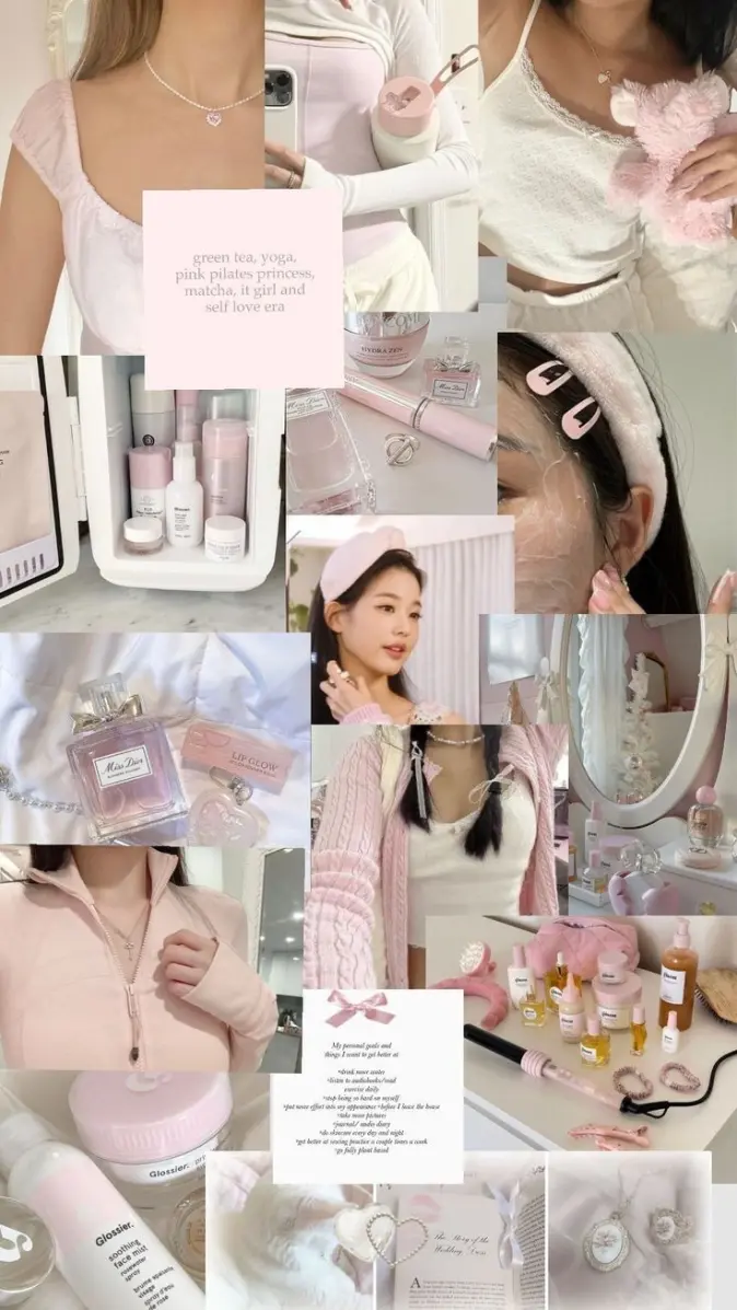 Coquette clean girl wallpaper