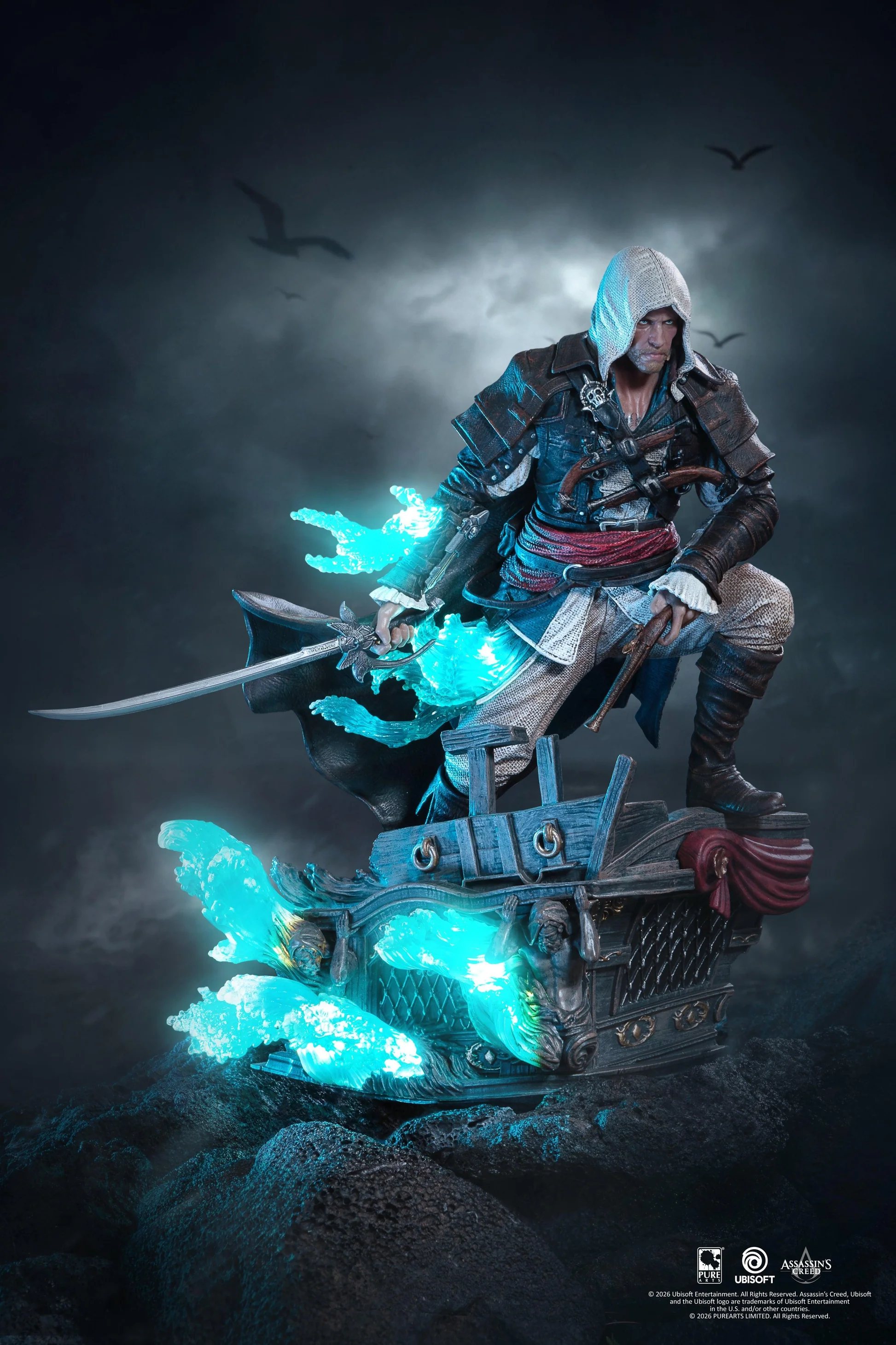 Assassins Creed Flag Resynced Animus Edward 1 8 Scale