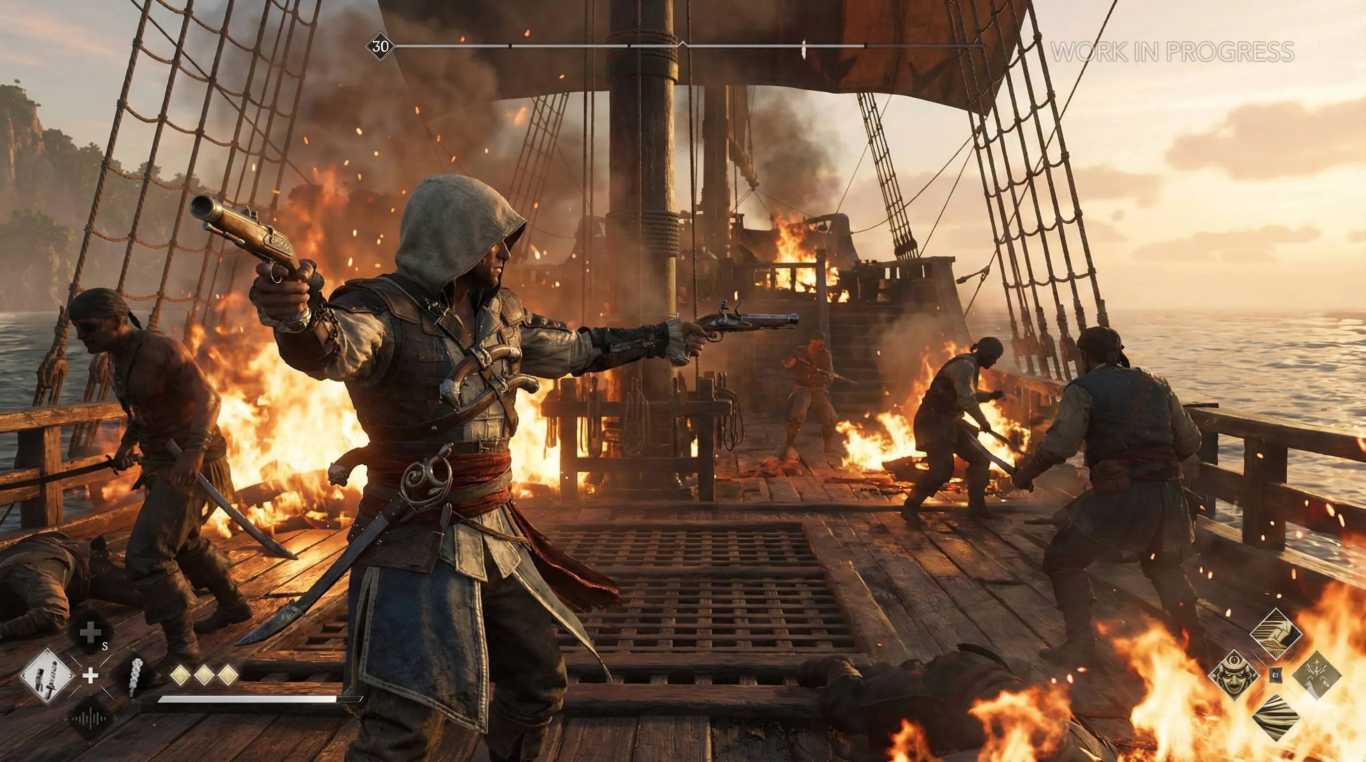 Assassin's Creed Black Flag Resynced will get Skull and Bones' water physics