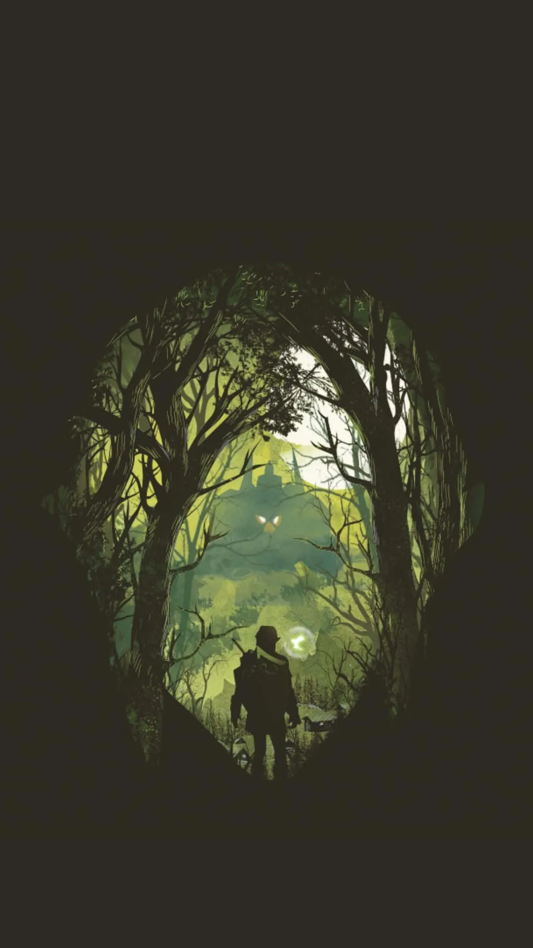 Download The Legend Of Zelda iPhone Trees Forest Wallpaper