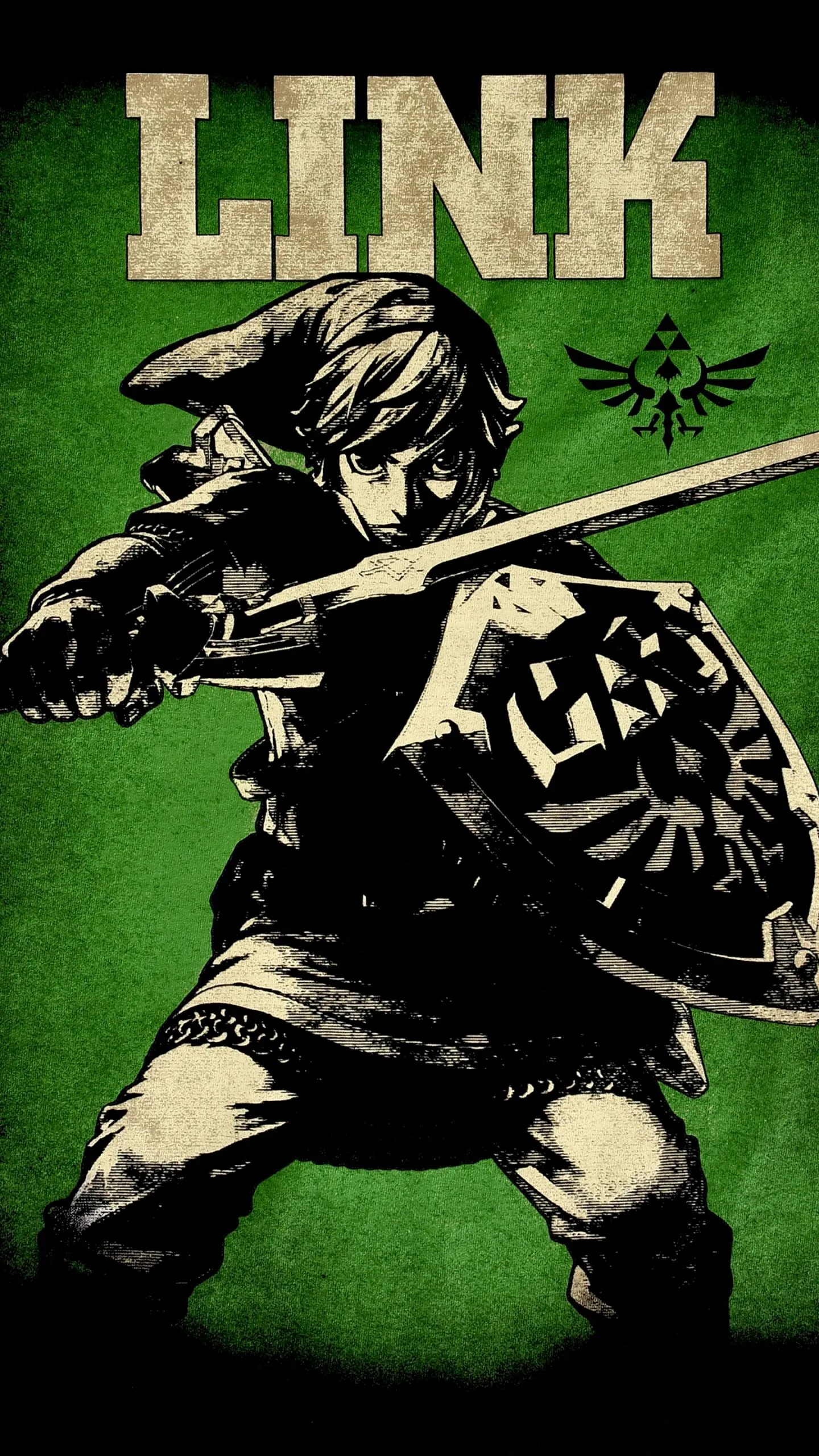 The Legend of Zelda Wallpaper 4K, Link, Black background, 5K