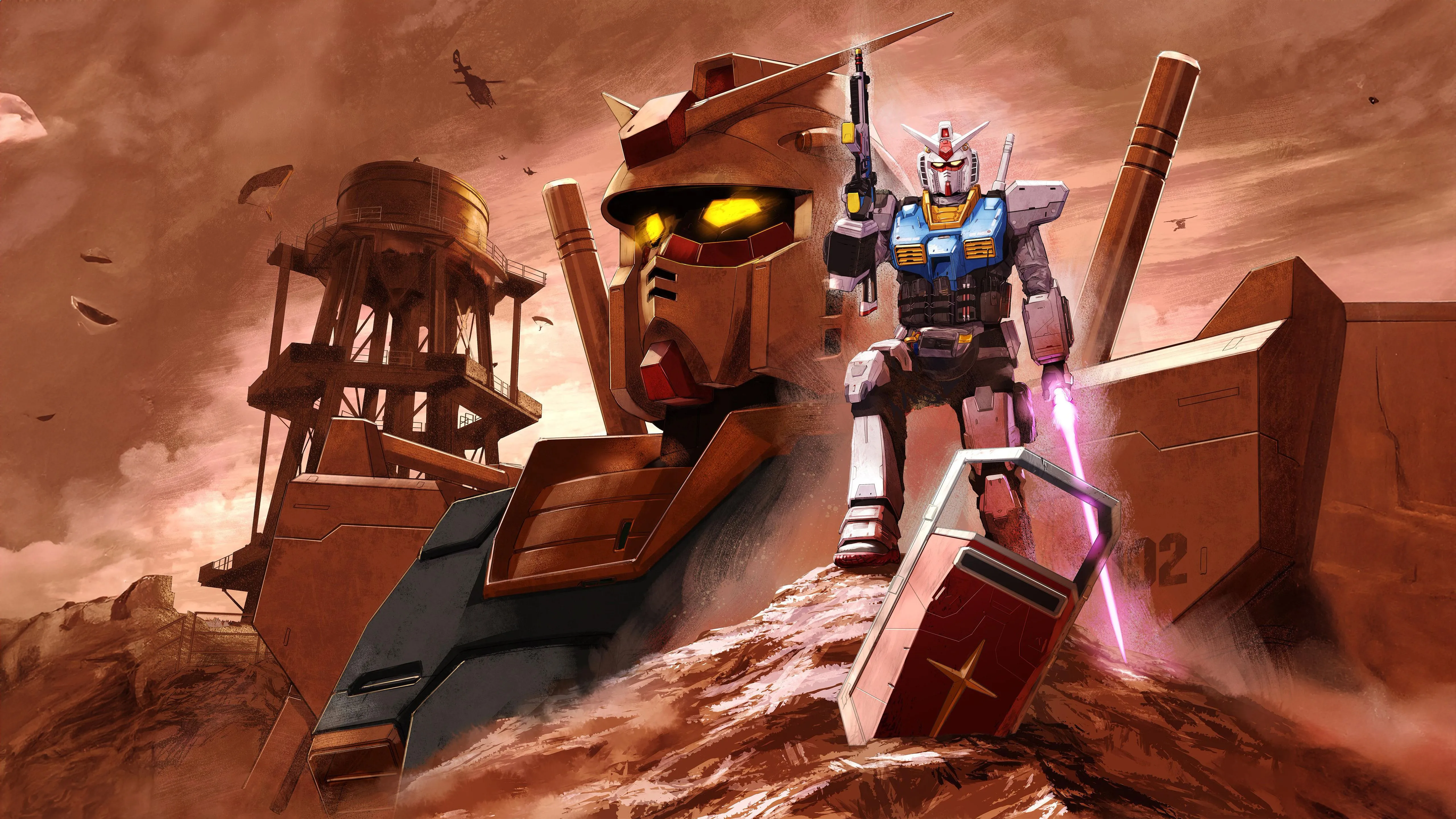 Gundam X Call Of Duty Wallpaper, HD Games Wallpaper, 4k Wallpaper, Image, Background, Photos and Picture