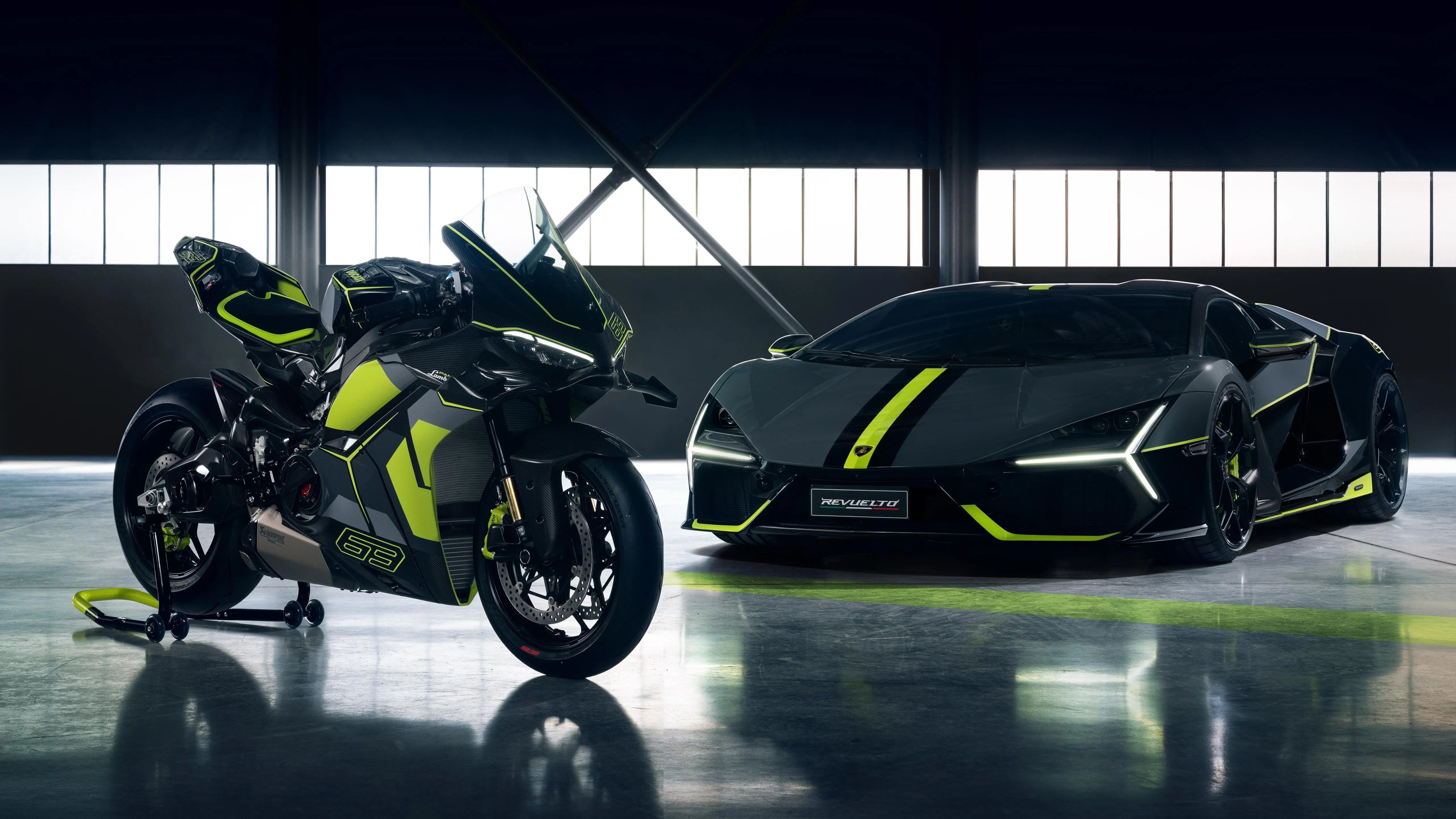 Panigale V4 Lamborghini 2025 8K Wallpaper Car Wallpaper