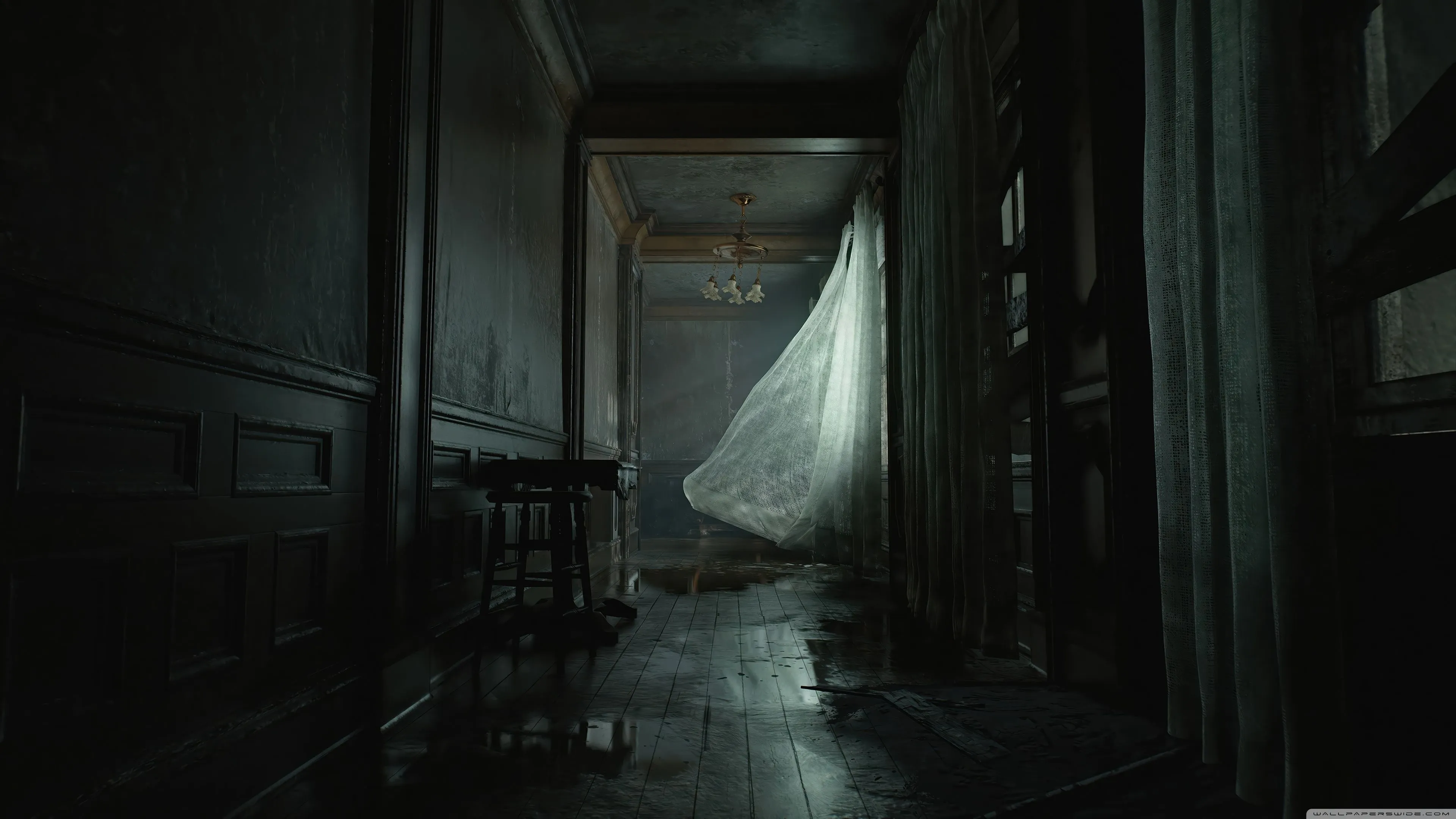 Resident Evil 9 Requiem Wrenwood Hotel 4K UHD Wallpaper for UltraHD Desktop and TV, Widescreen and UltraWide Display, Dual Monitor, Smartphone and Tablet Devices