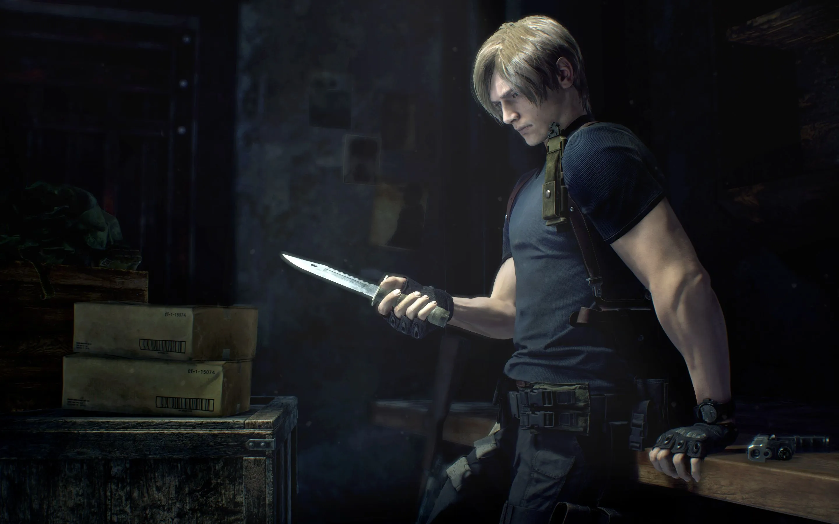 Resident Evil 4 Wallpaper 4K, Leon S. Kennedy, 2023 Games