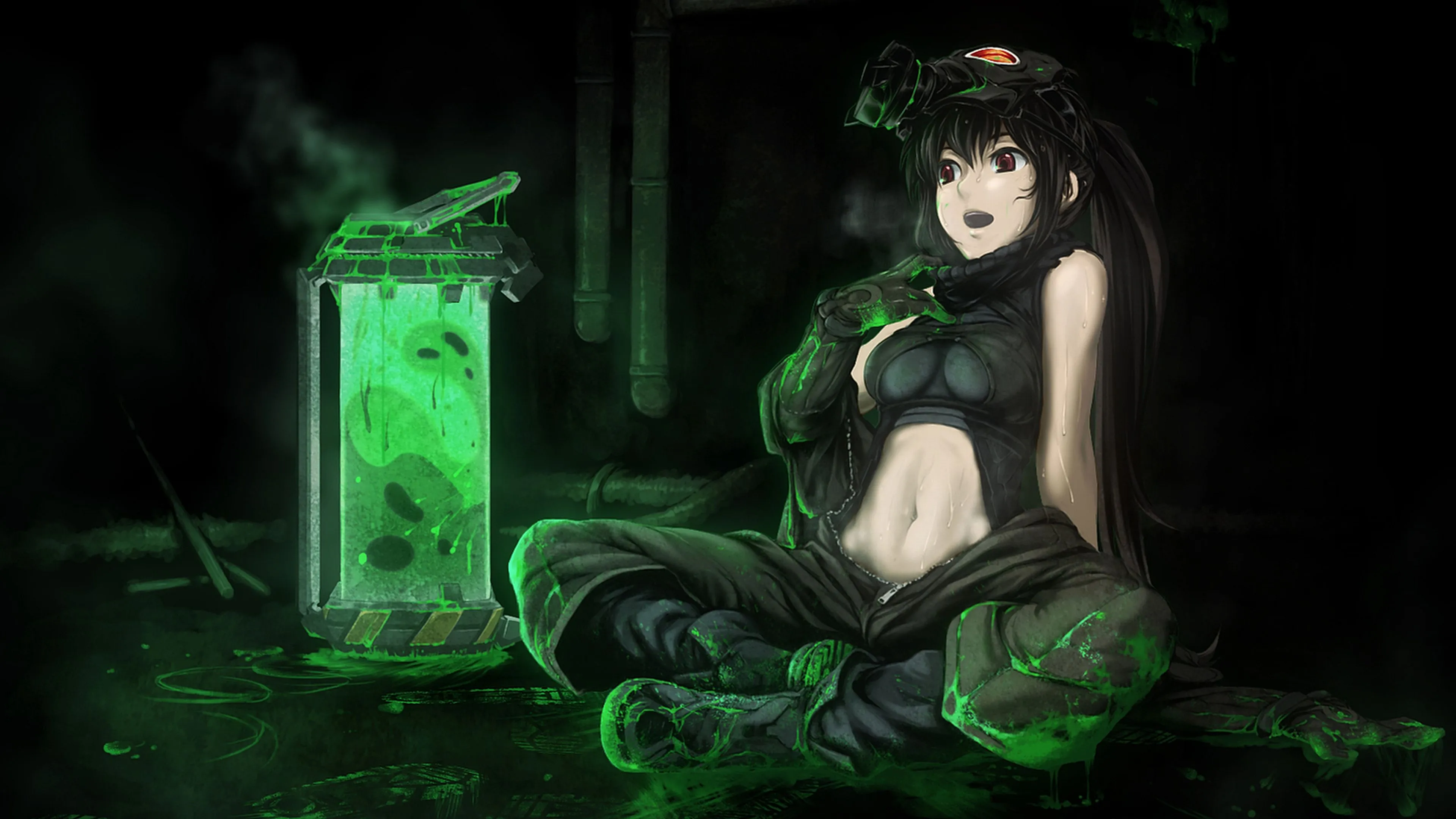 Desktop wallpaper: Girl, Anime 4K free download for PC. 192750