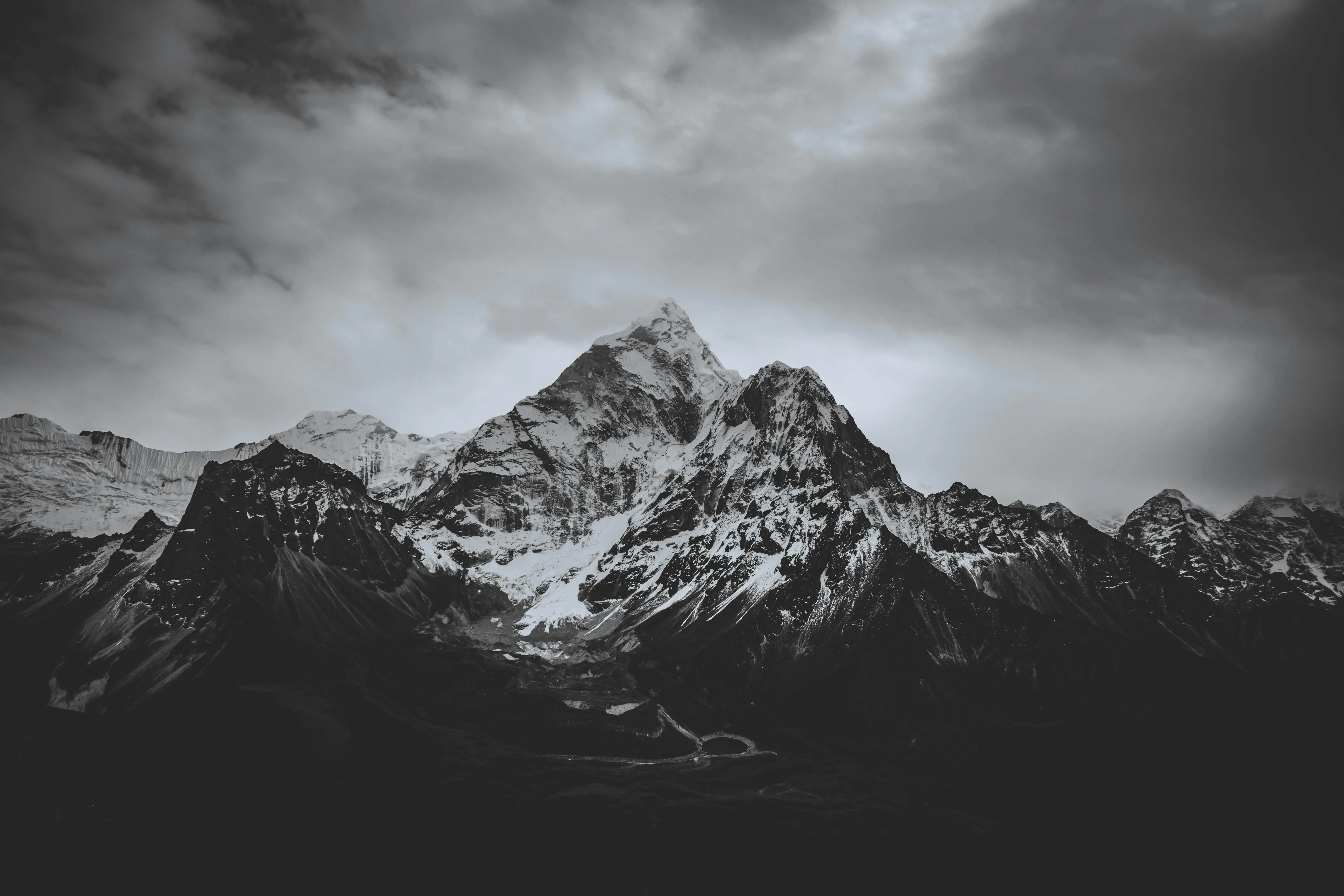 Black And White Mountains Photo, Download The BEST Free Black And White Mountains & HD Image
