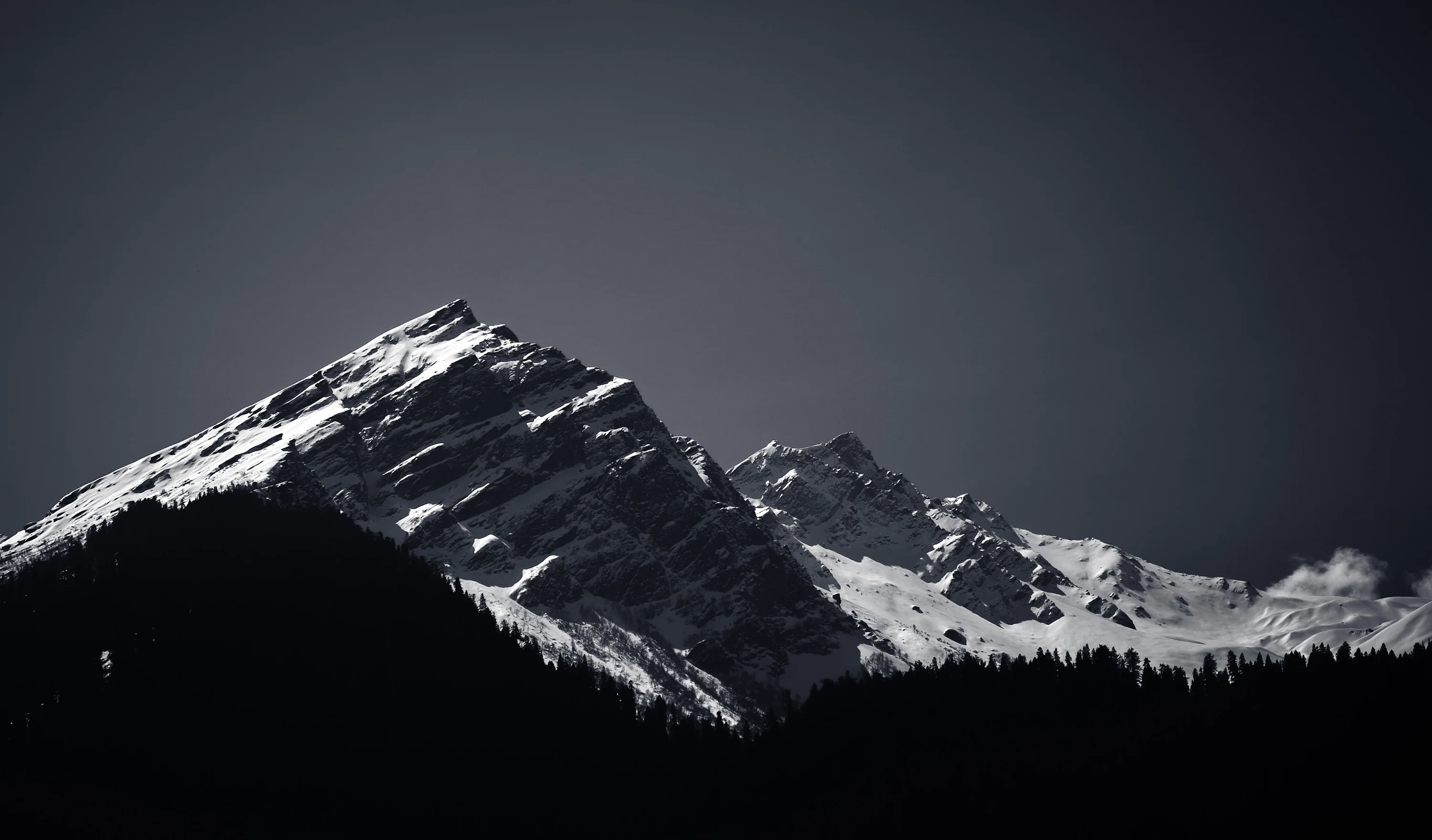 Dark Mountains Picture. Download Free Image