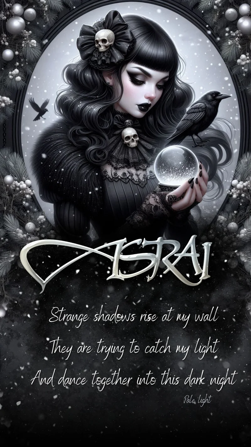 Asrai Wallpaper. Gothic Art for Your Screen