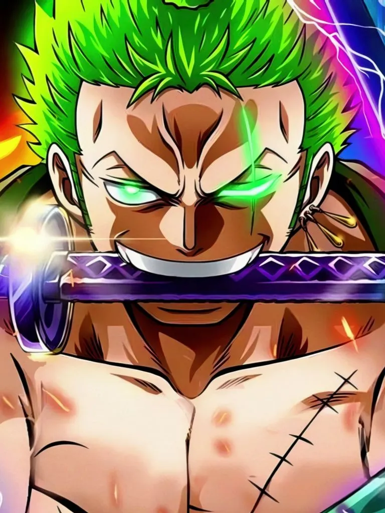 Roronoa Zoro Wallpaper 4K, Fearless, One Piece, 5K