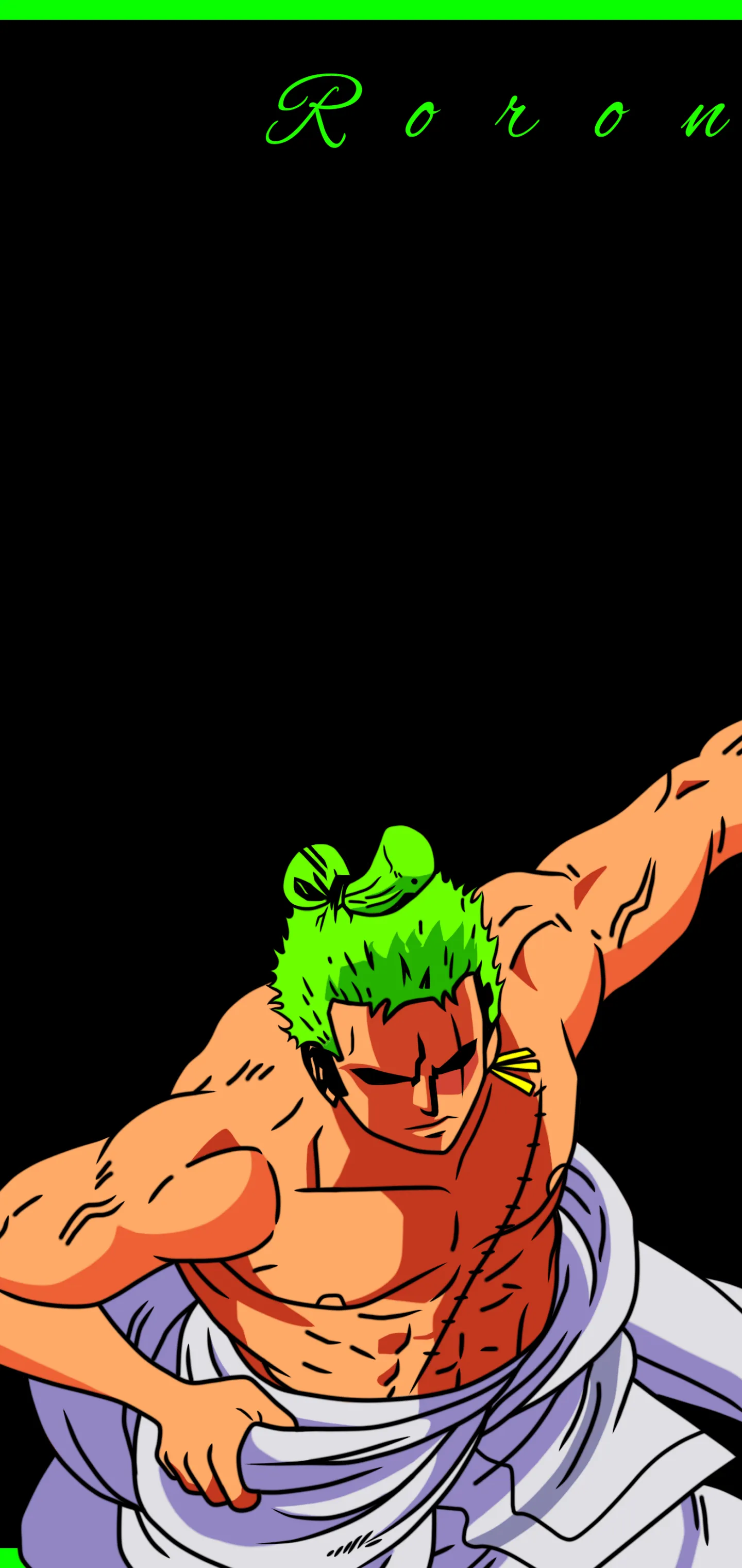 Roronoa Zoro Piece Anime Phone Wallpaper